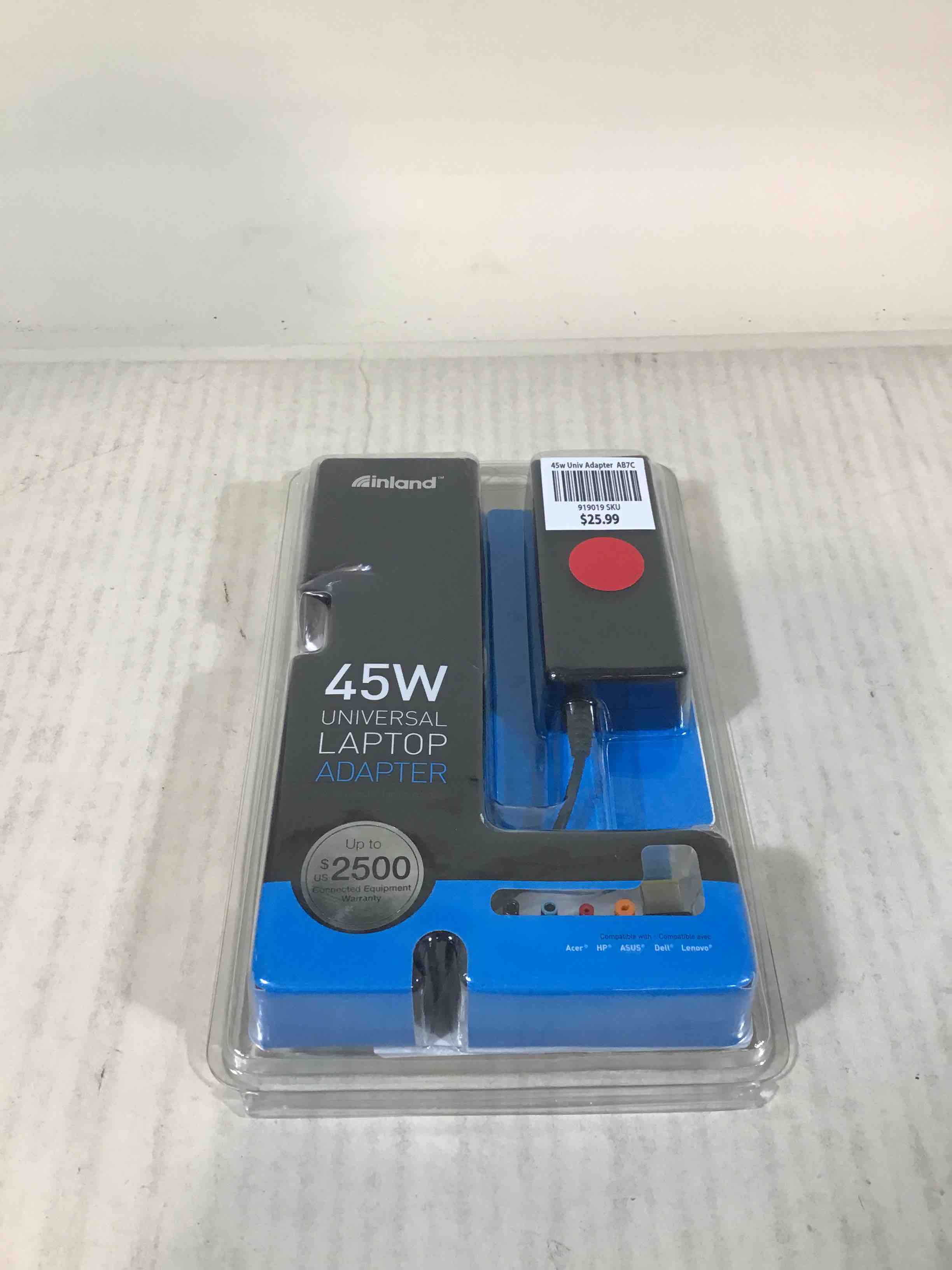Inland 45W Universal Laptop Adapter 