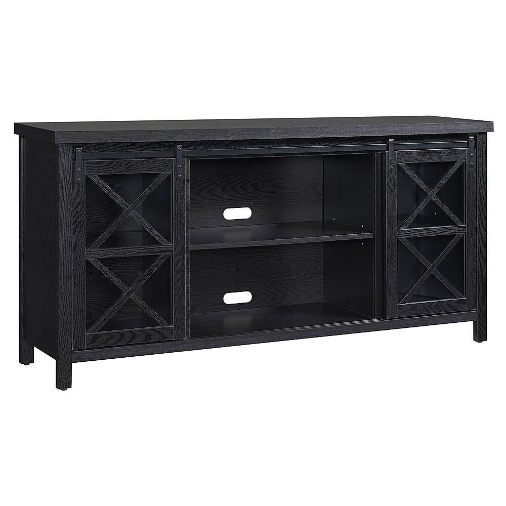 Camden&Wells - Clementine TV Stand for Most TVs up to 75" - Black Grain (TV1390)