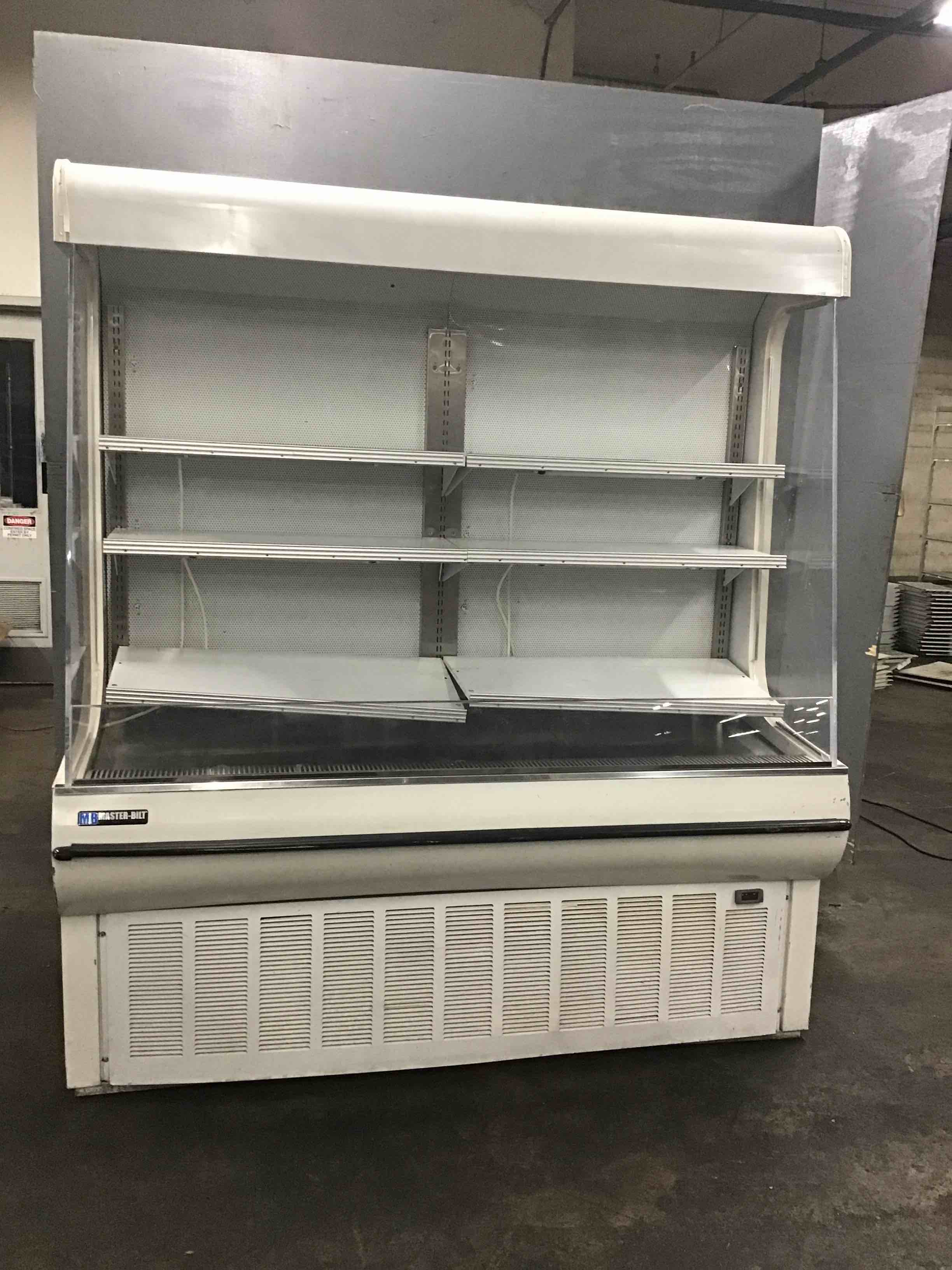  Master Bilt 72 Inch Refrigerated Open Air Merchandiser 