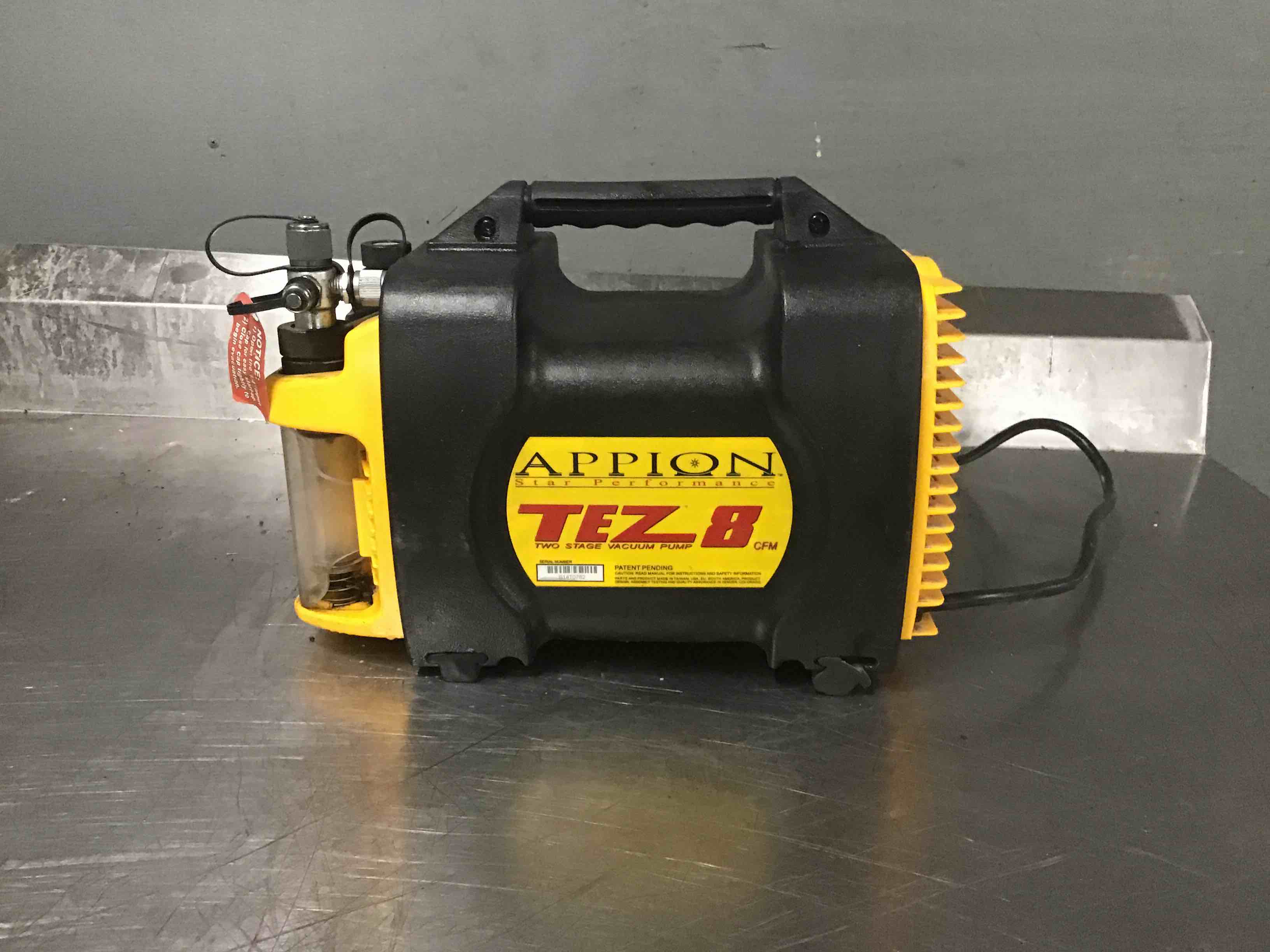 Appion Tez 8 CfmTwo Stage Vacuum Pump