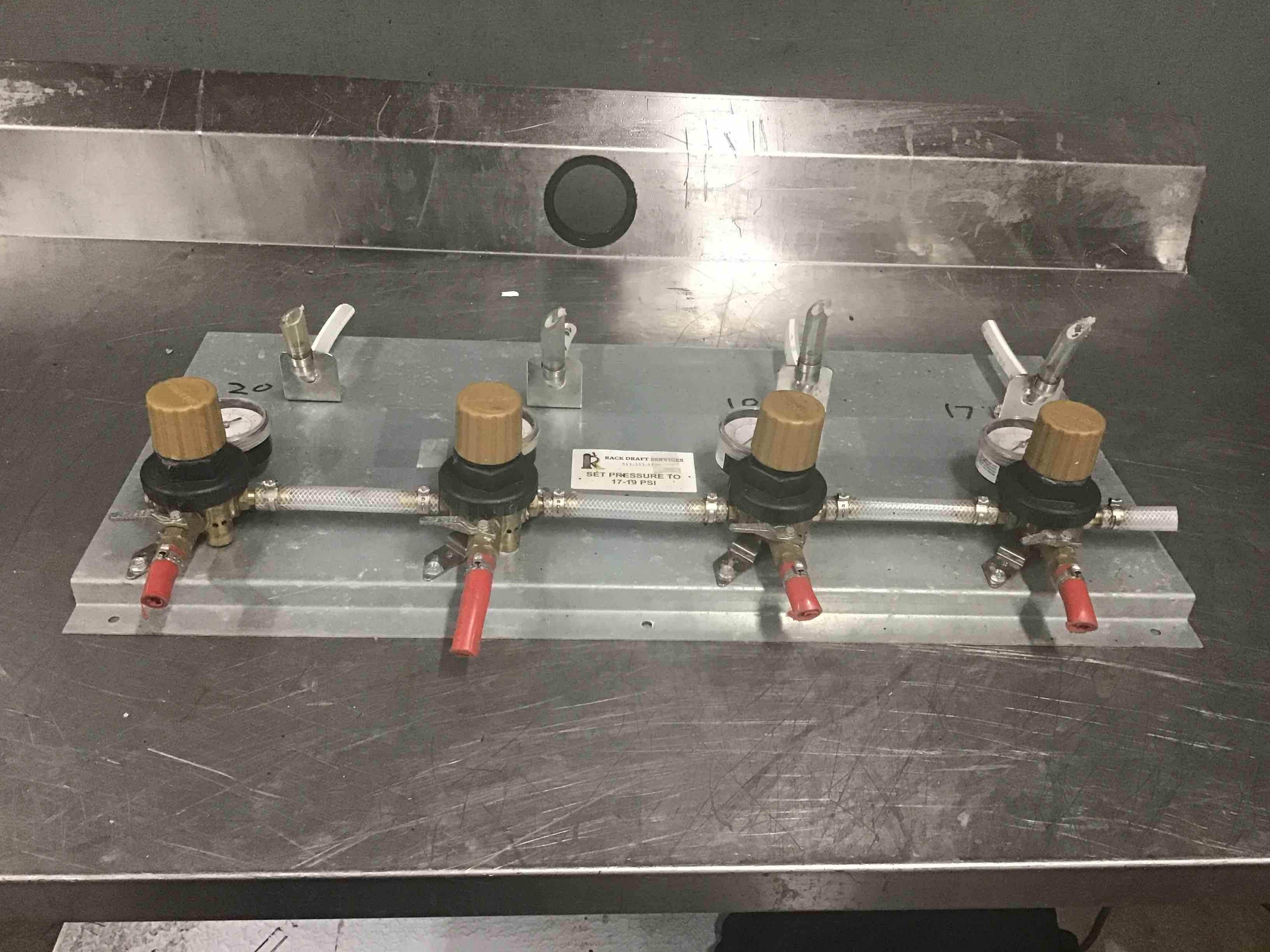 Rack Draft Services Taprite 4 Gauge Beer Regulator