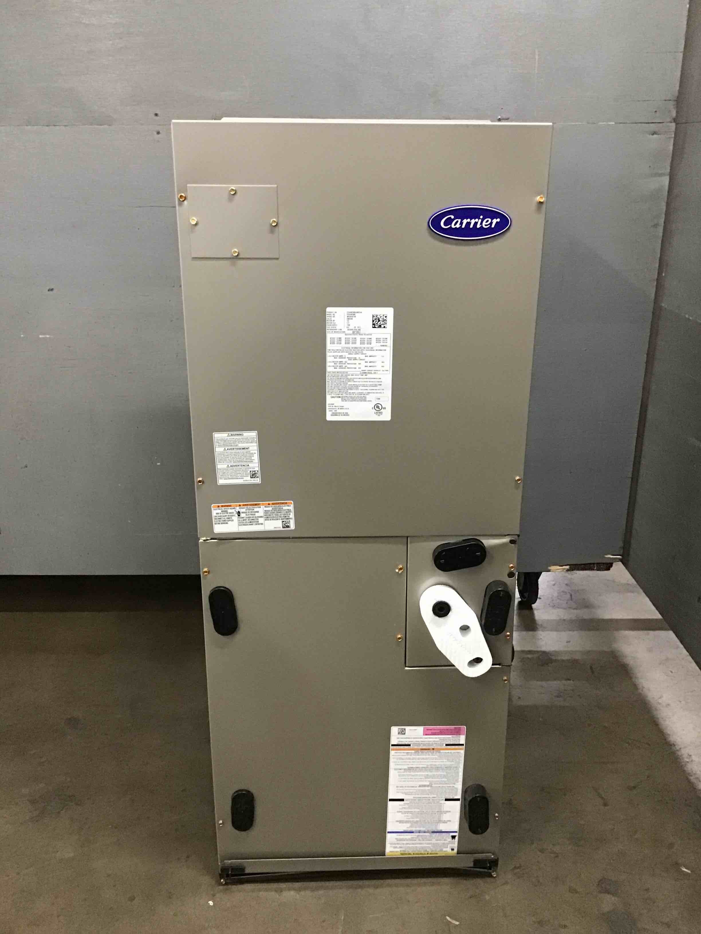 Carrier Communicating 2.5- 4 Ton Variable Speed Fan Coil Puron Refrigerant