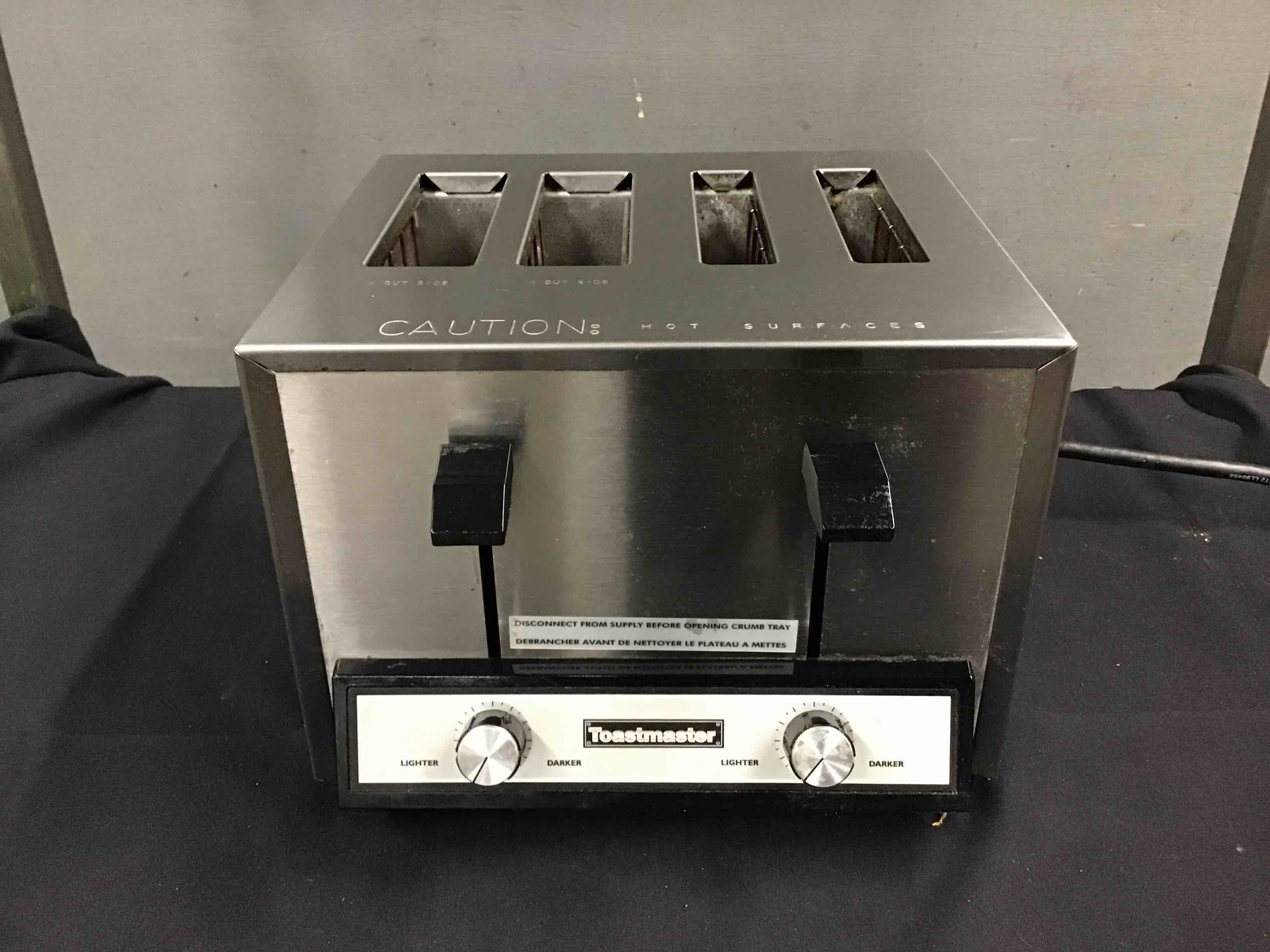 Toastmaster Stainless Steel 4 Slice Toaster