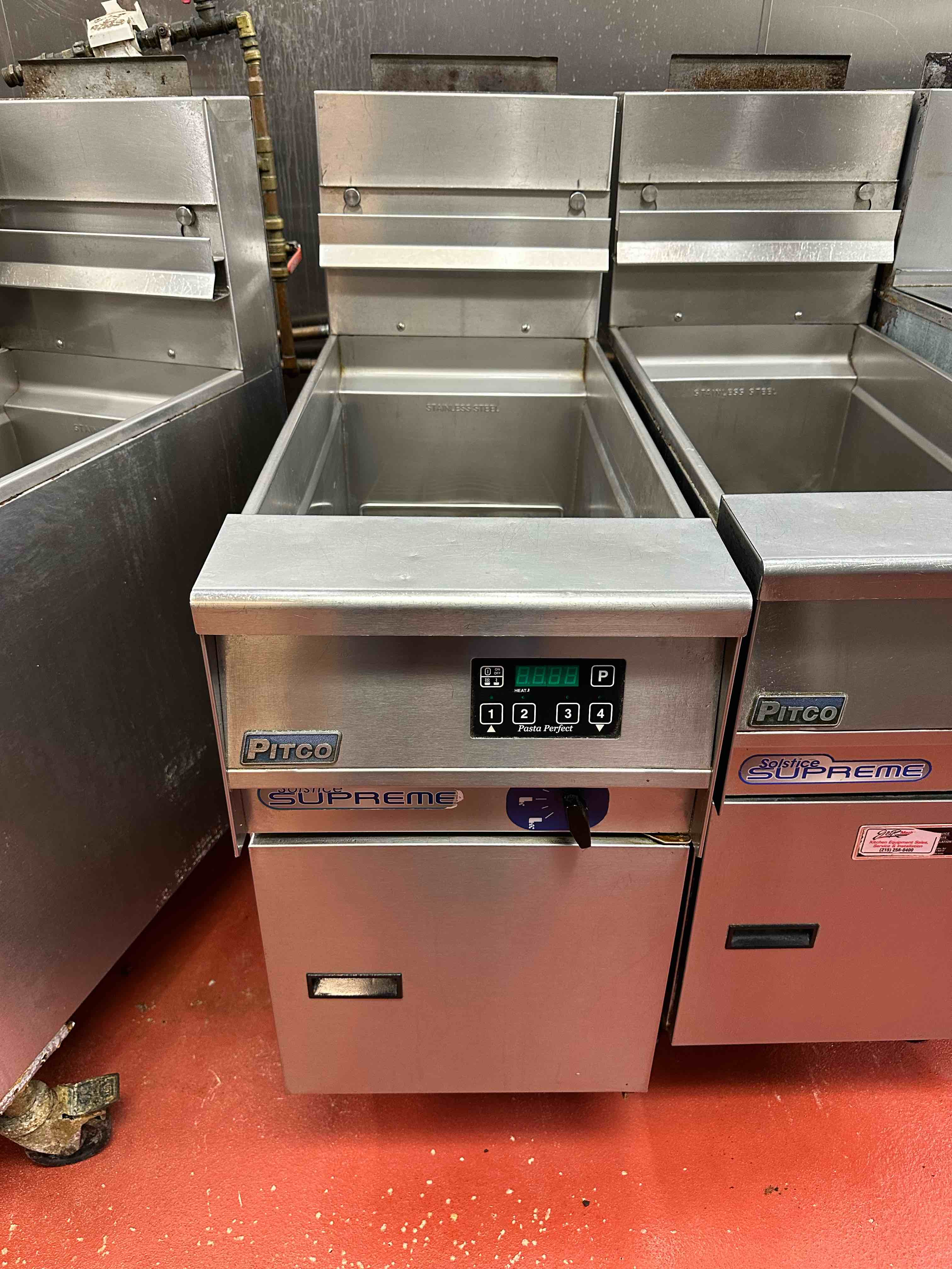 2014 Pitco Solstice Supreme 12 Gallon Natural Gas Pasta Cooker