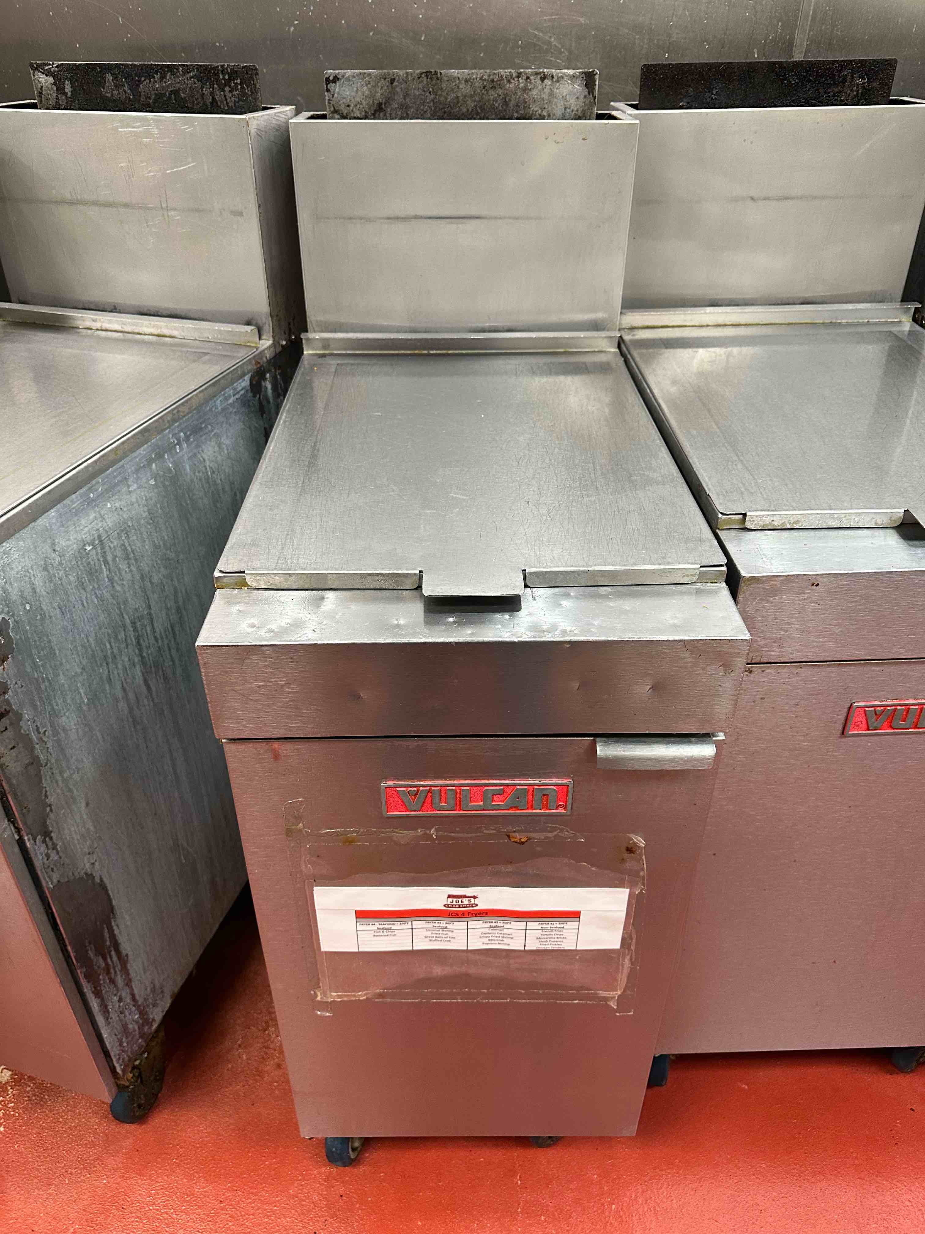 Vulcan 35-40 LB Stainless Steel Natural Gas Fryer