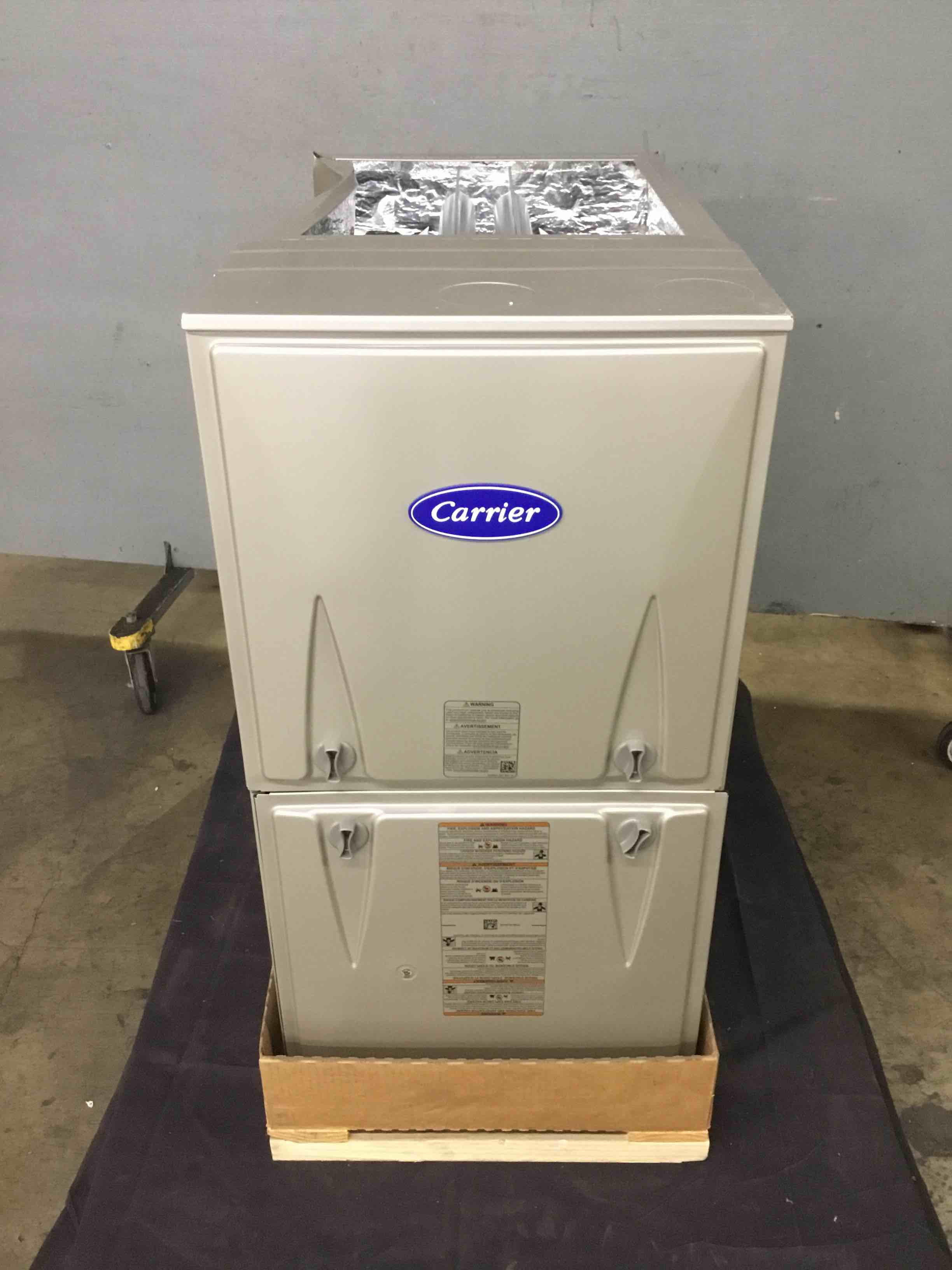 2023 Carrier Two-Stage Non-Communicating Variable Speed Multipoise Condensing Gas Furnace