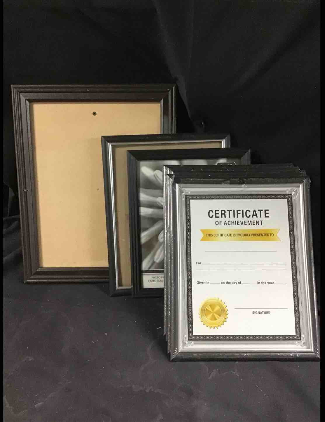 Picture Frames, Various Sizes And Styles 