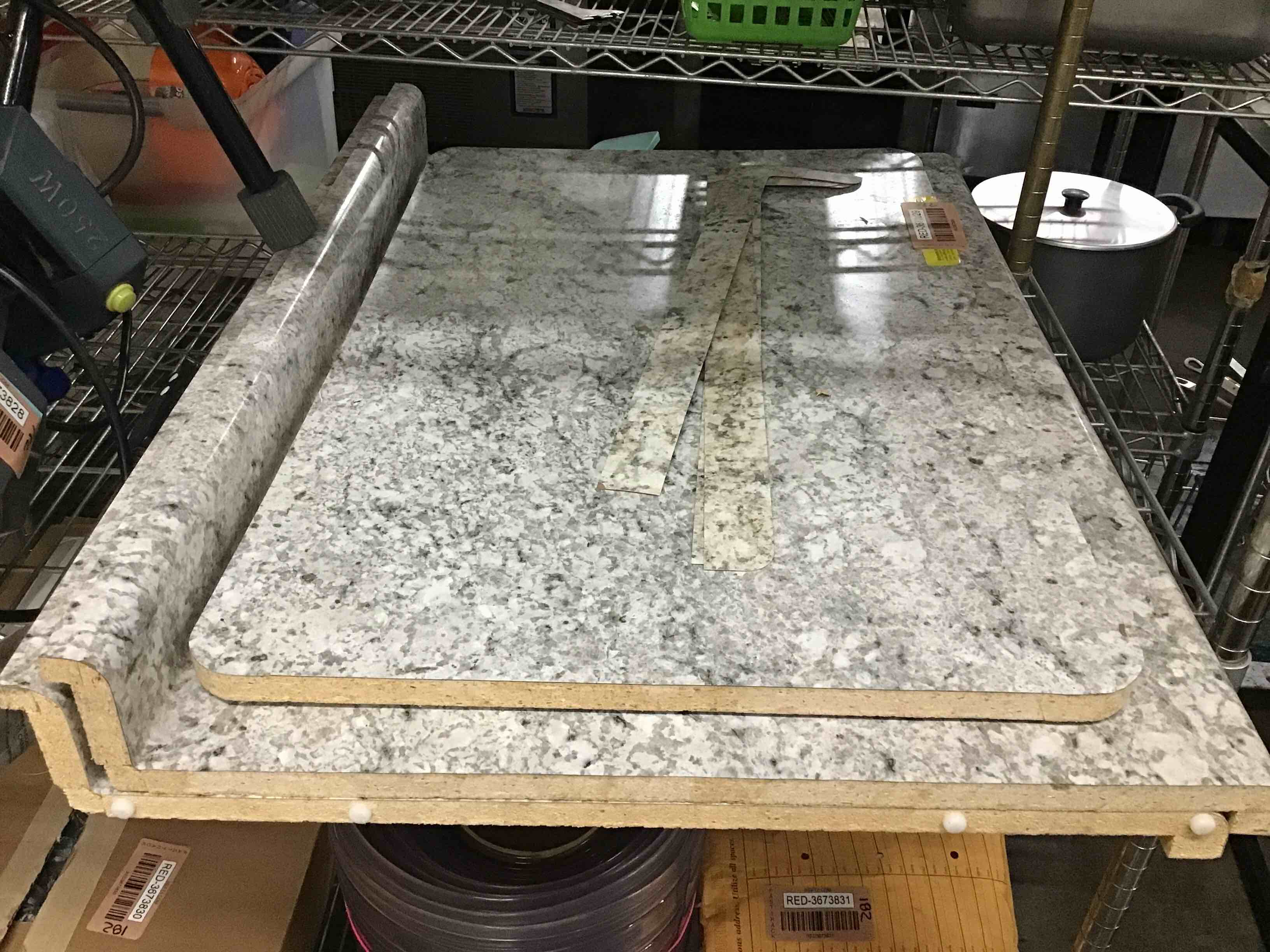 Custom Craft Countertops Wood  With Laminate Countertop 