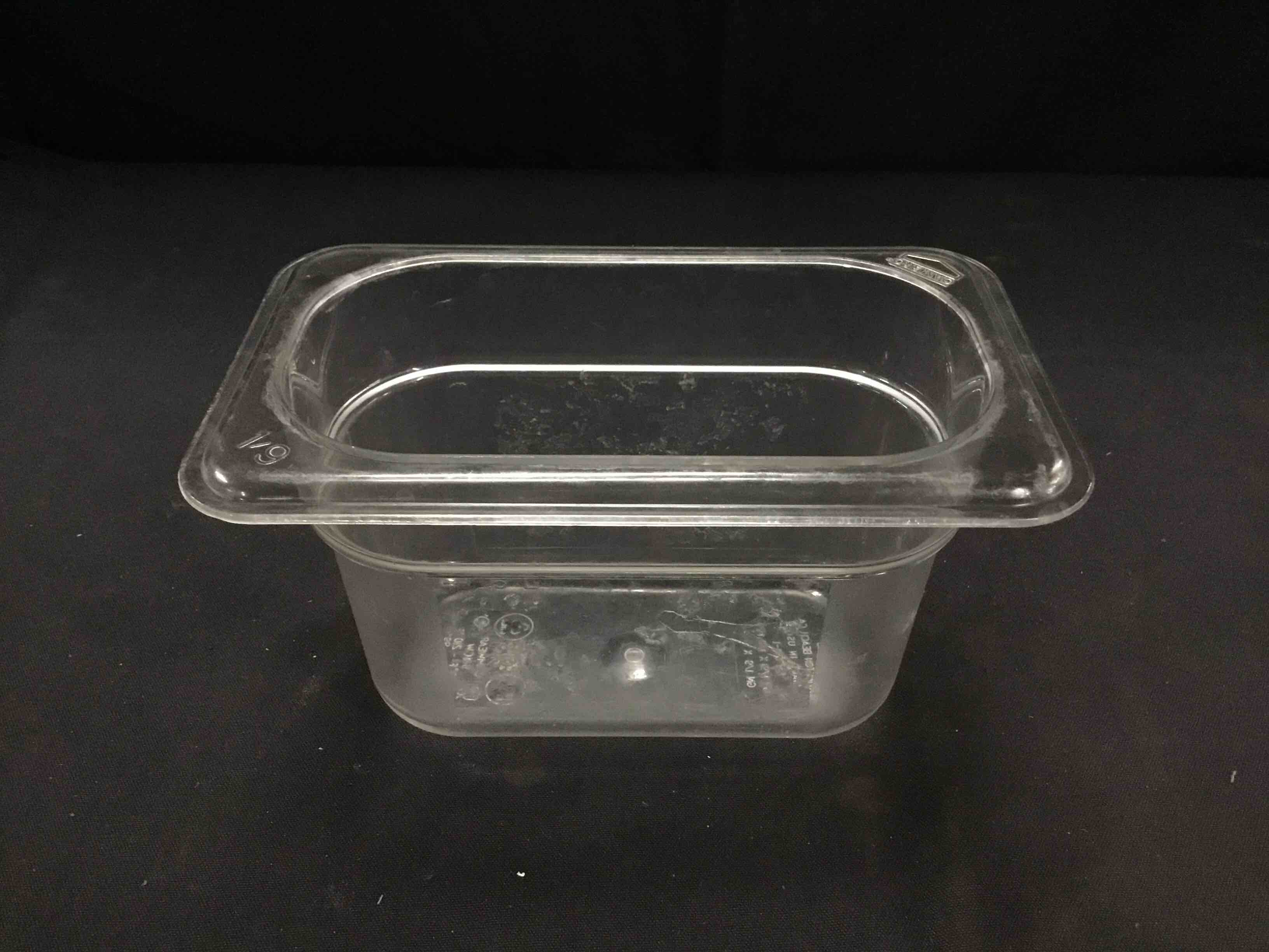 4 Inch Deep One Ninth Size Plastic Insert Pan 