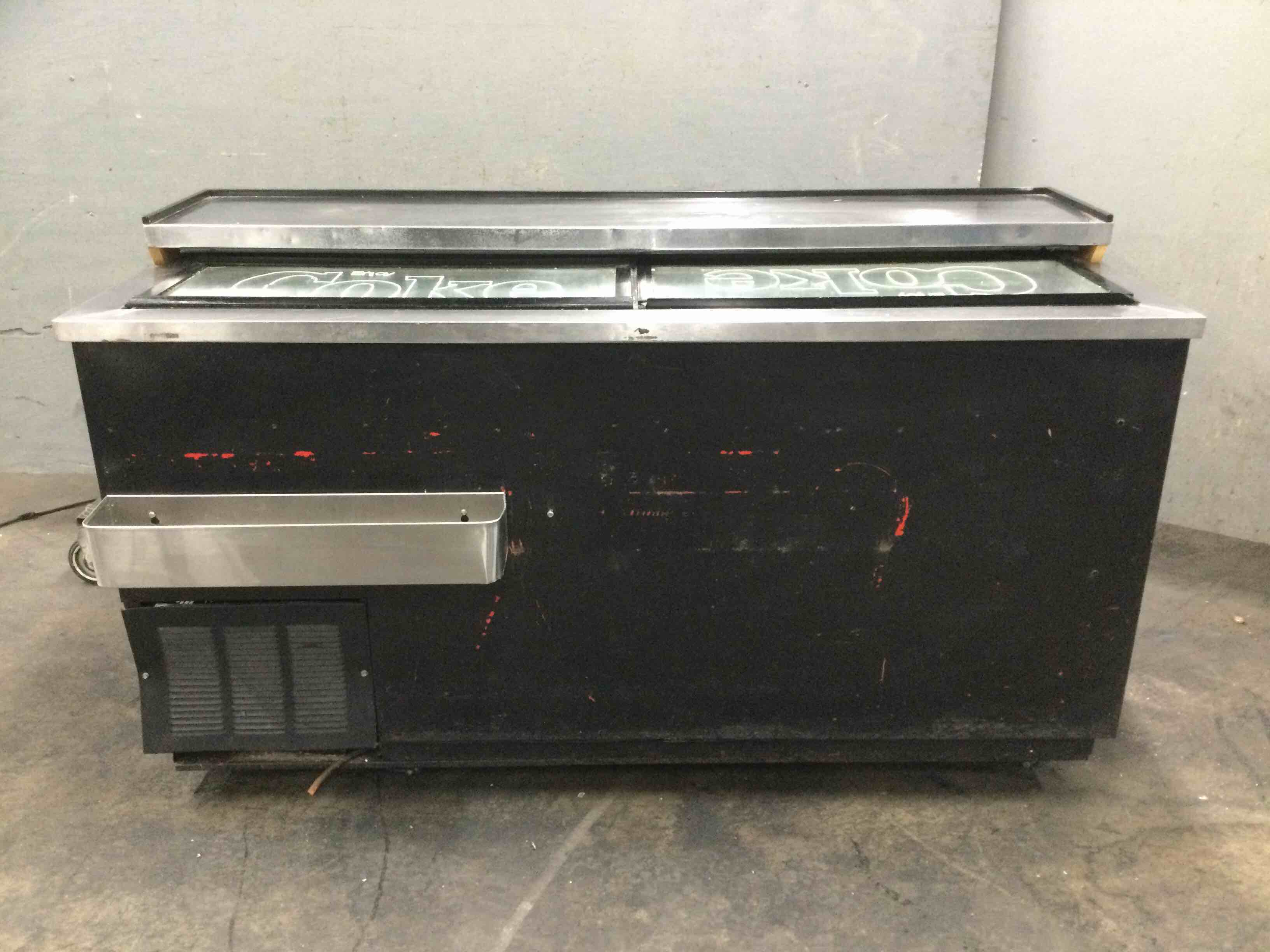 Beverage Air 64 Inch Bottle Cooler On Casters