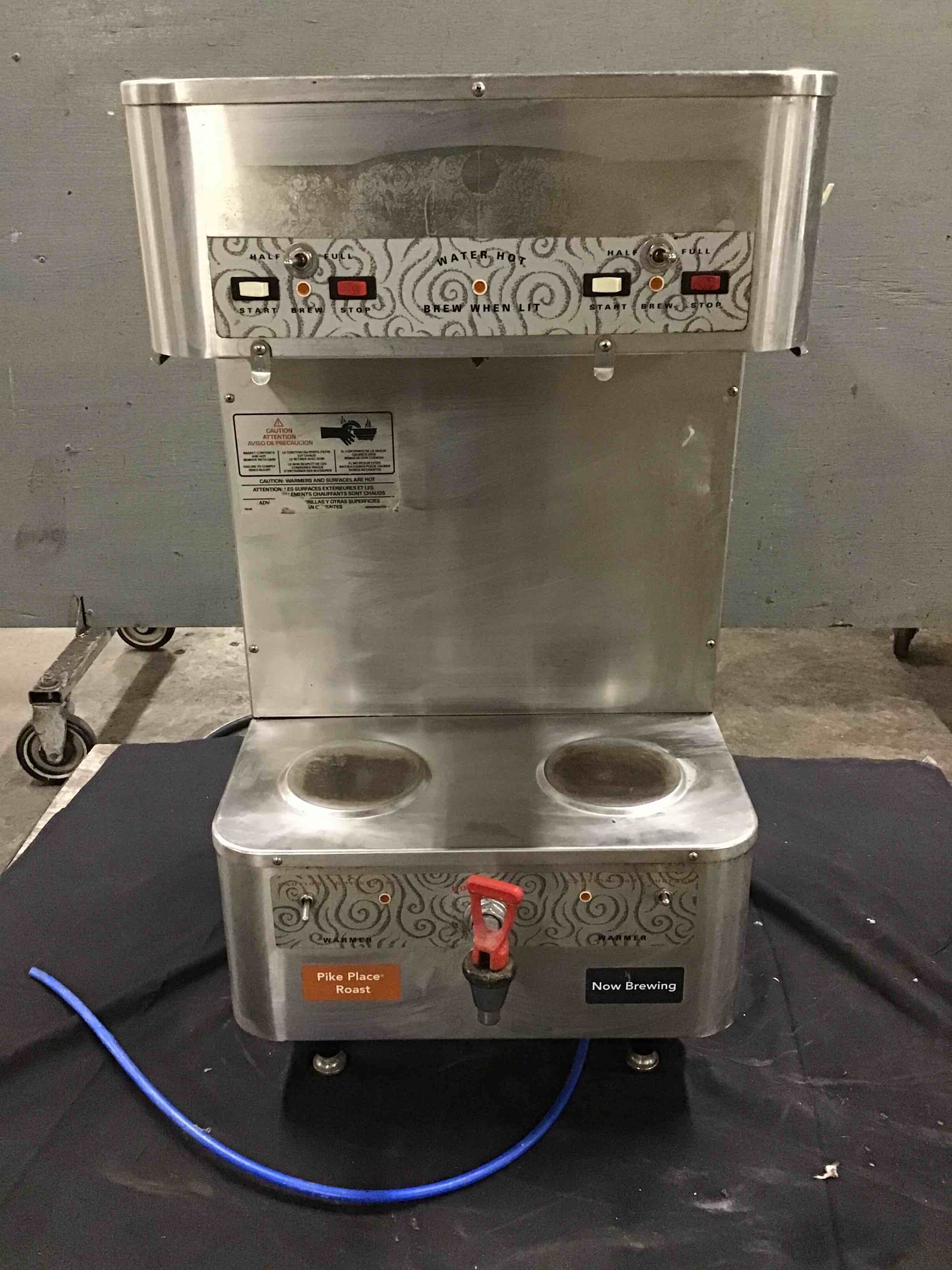 Grindmaster Stainless Steel Dual Coffee Brewer