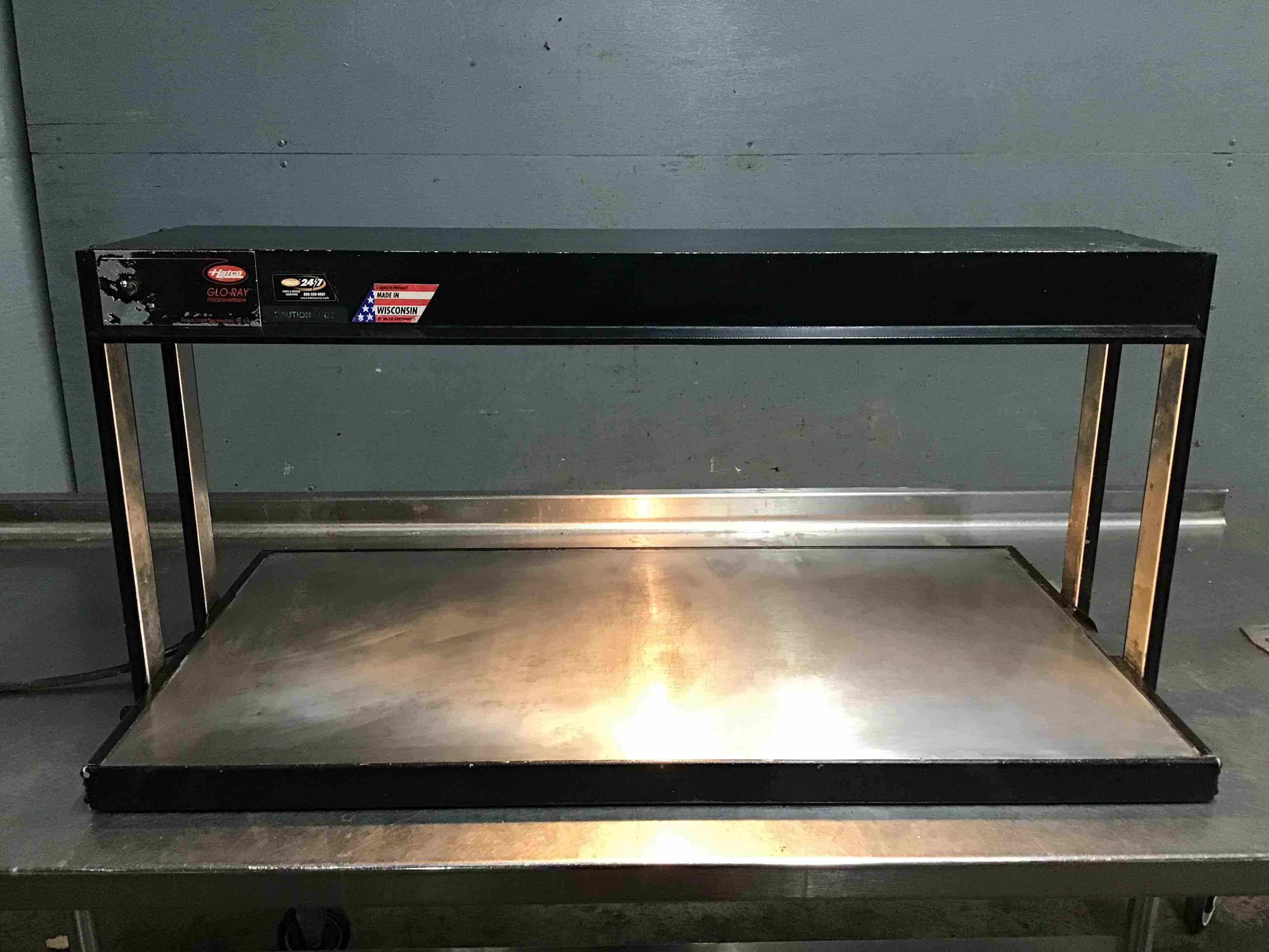 Hatco Glo-Ray 36 Inch Food Warmer With Sneeze Guard