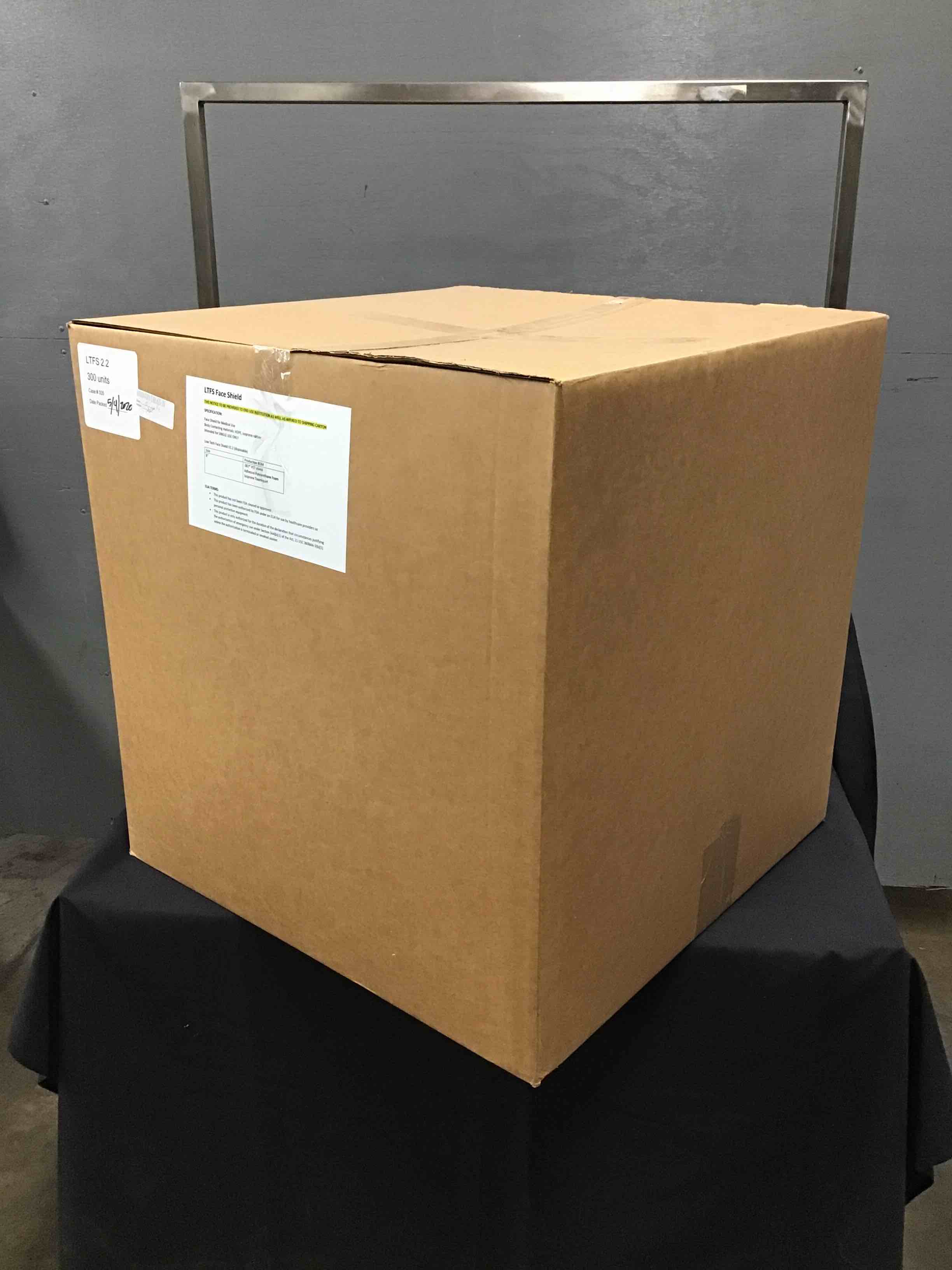Low Tech Single Use Face Shield, 300/Case