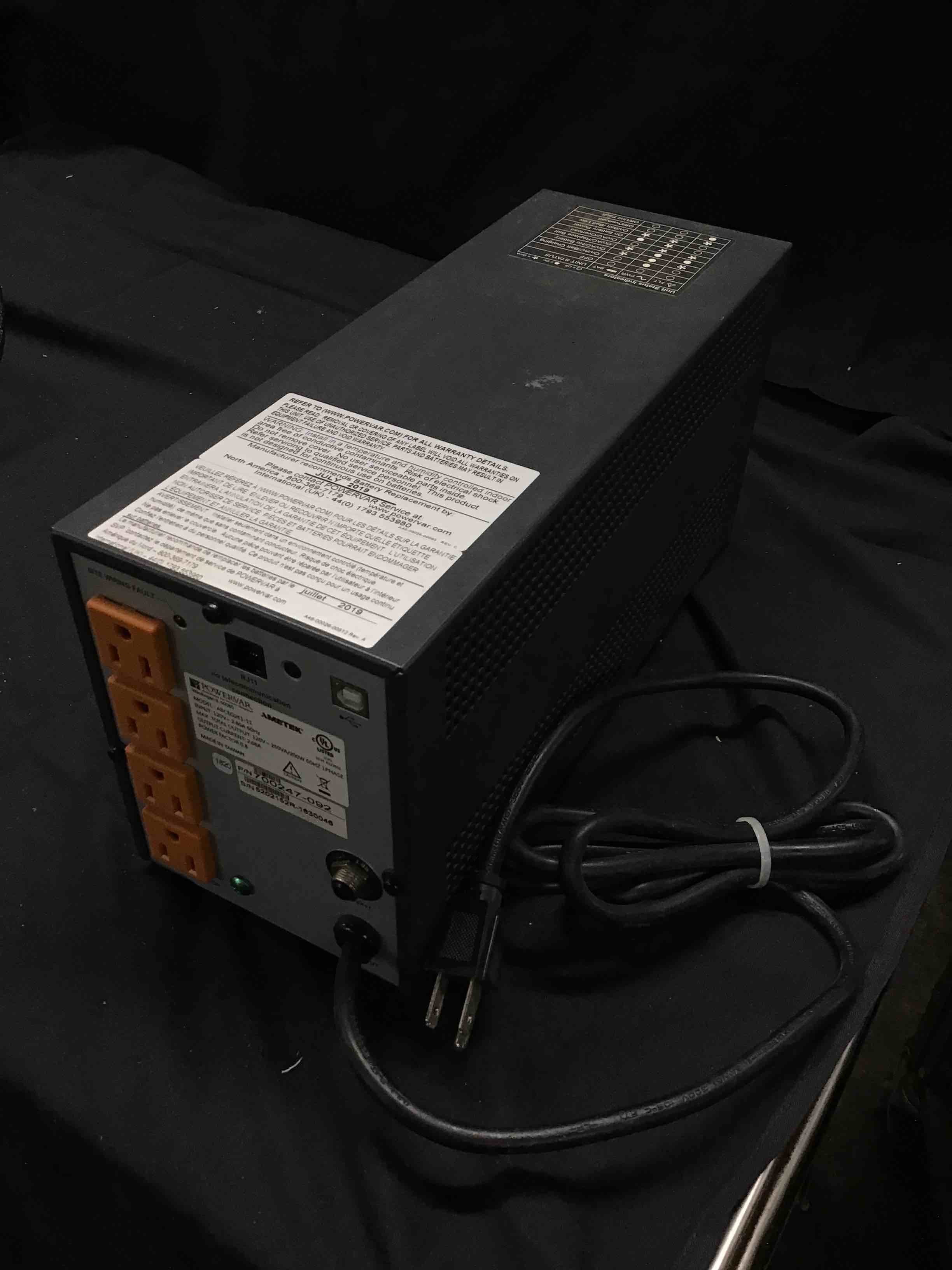 PowerVar Ametek Uninterruptible Power Supply