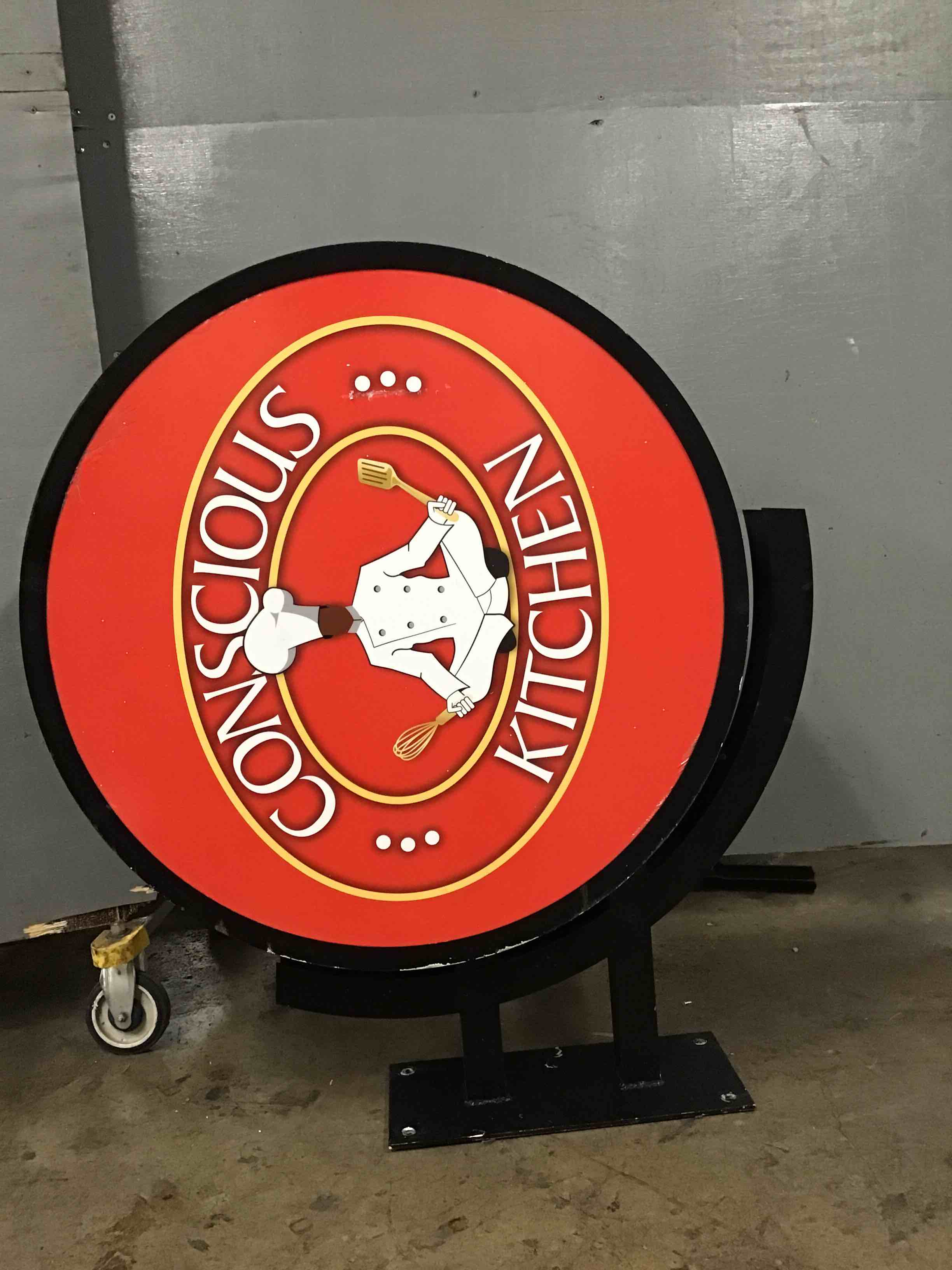 Metal Advertising Sign