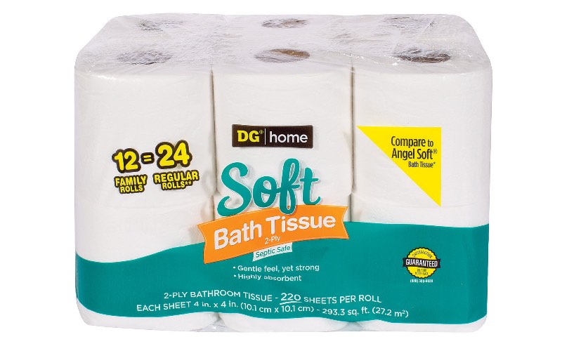 TRUE LIVING SOFT BATH TISSUE lavender scent 