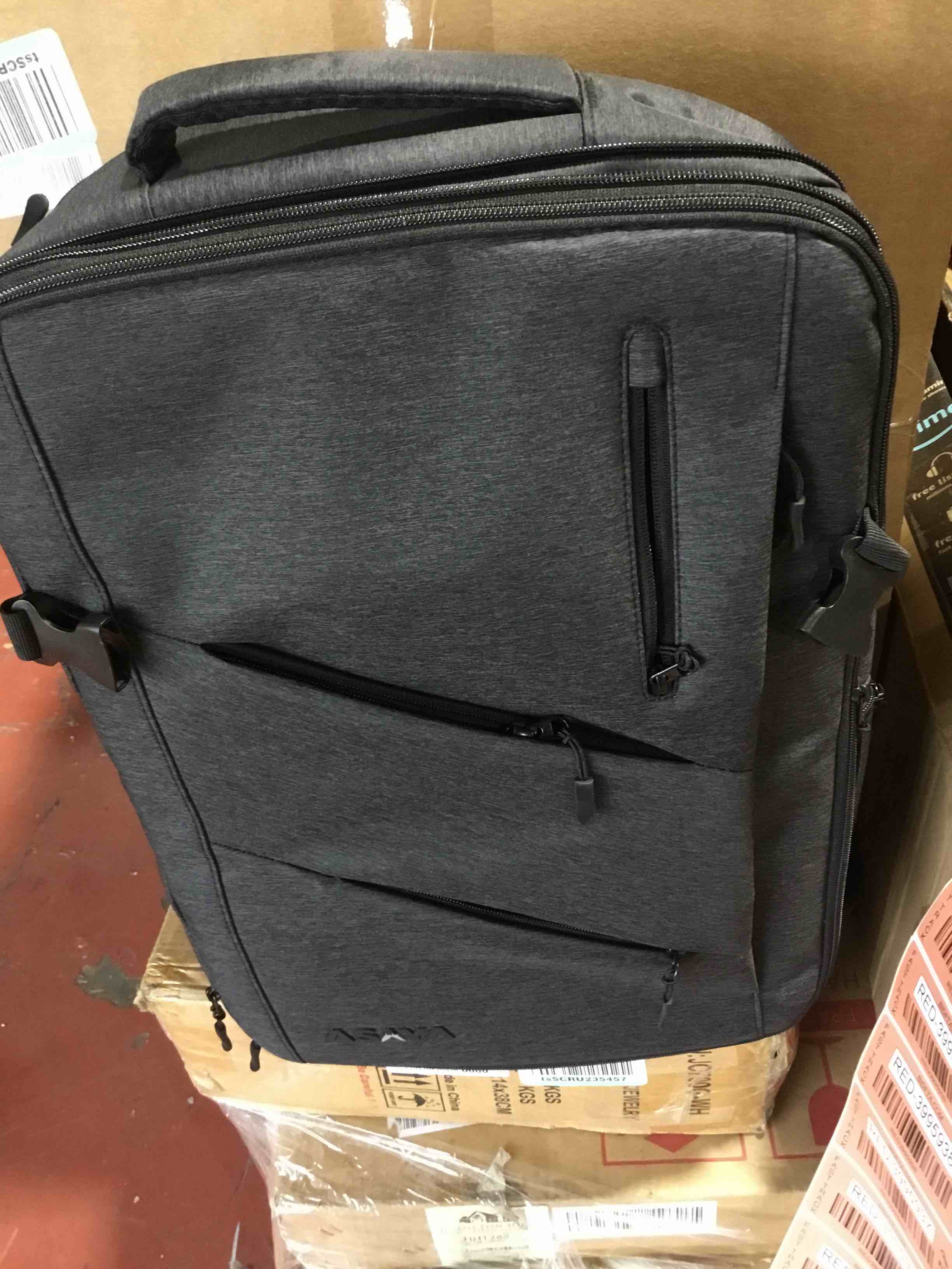 KYME Mini Backpack, Small Backpack with Solid Color, Water Resistant Backpack Purse, Casual Daypack for Men Women (Black)