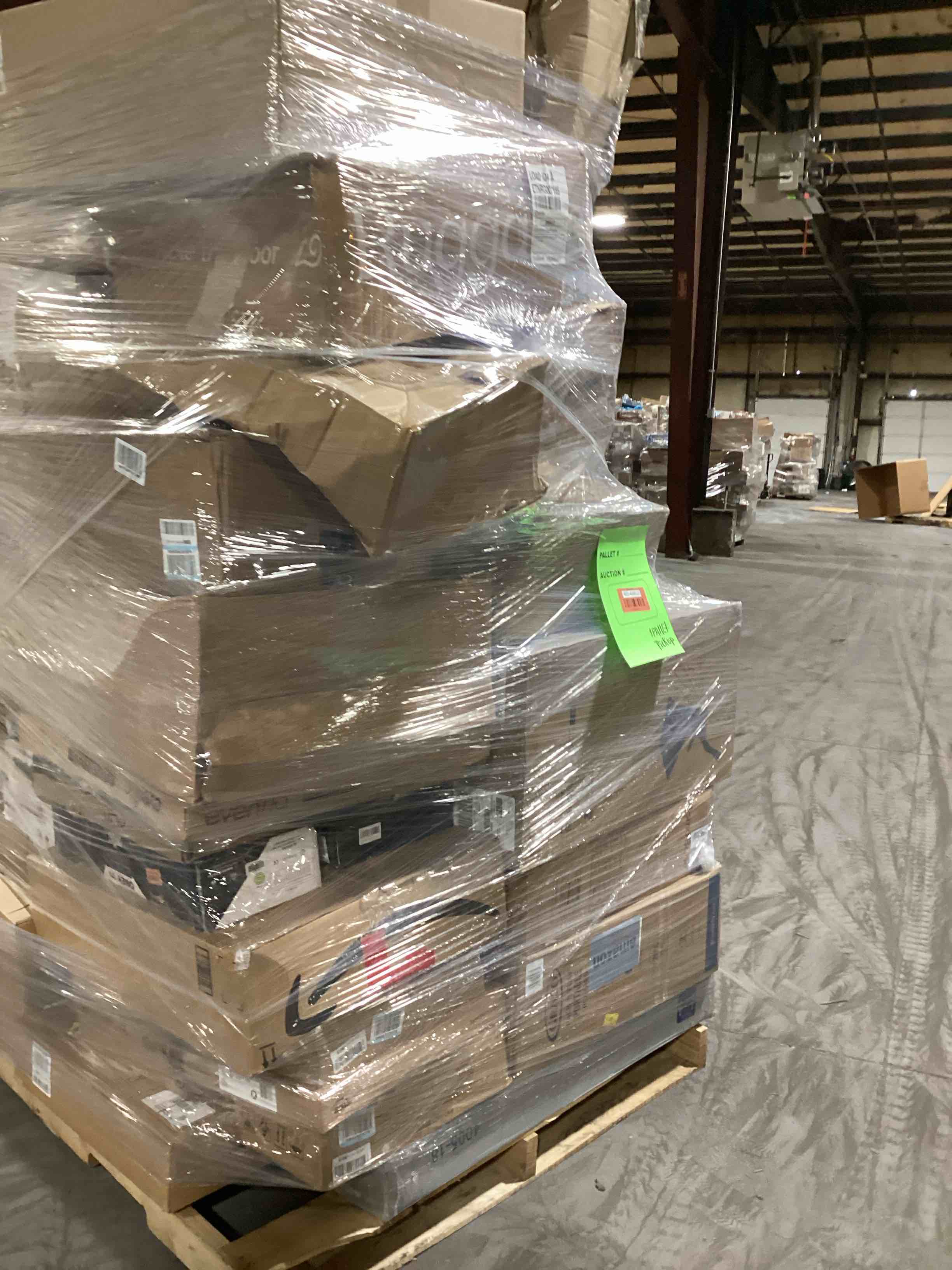 skid pallet  boxes surprise ( good condition or as is) 30 items or more 