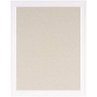 Frame with Mat Solid Wood - Matte White Finish - Matches Any Decor 