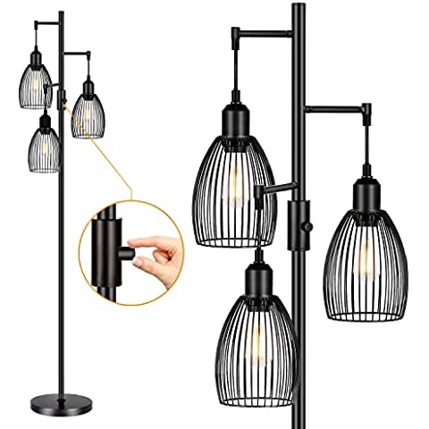 3 - Floor Lamp ( Black )