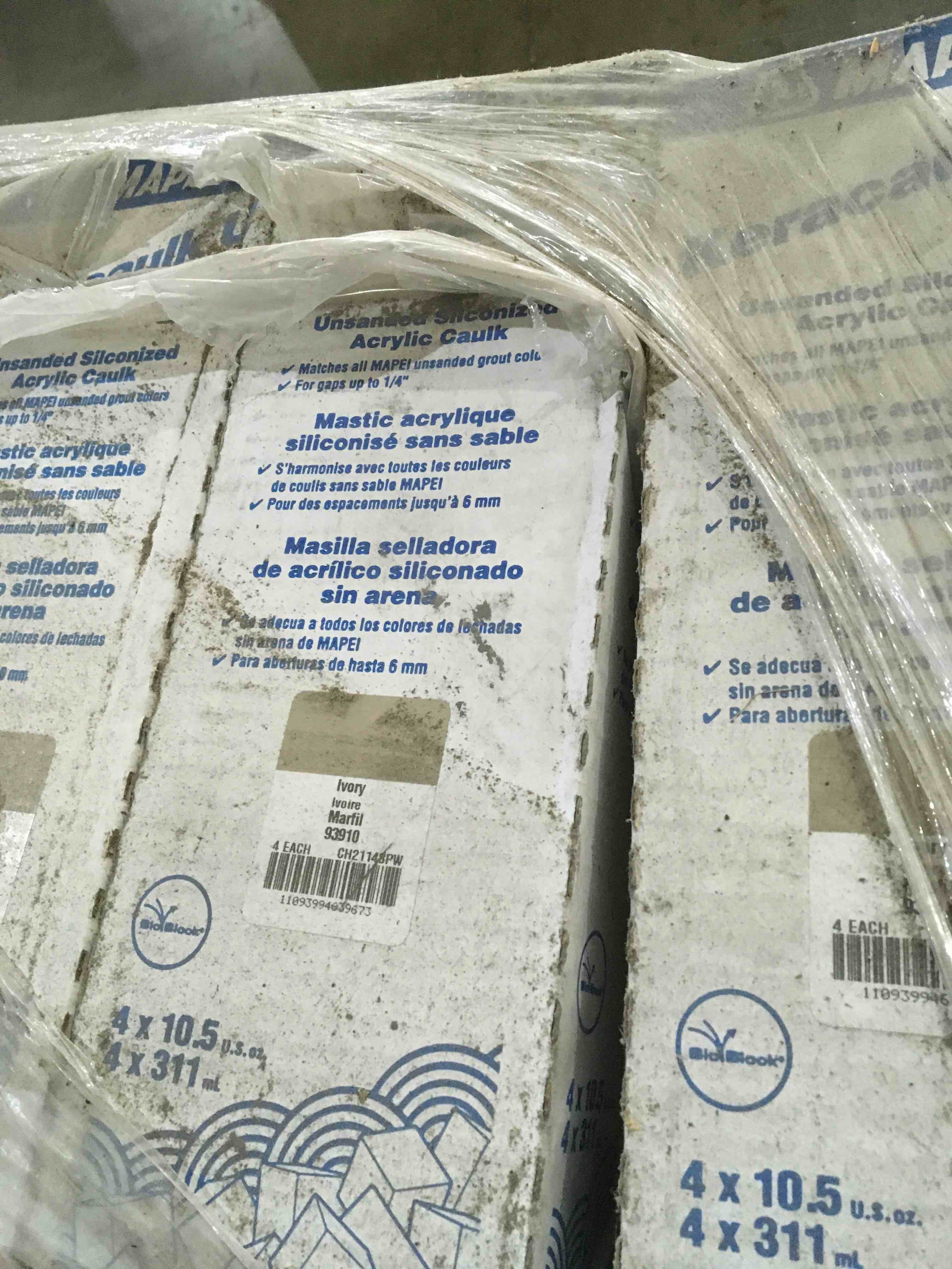 Mapei Keracaulk U Unsanded Silconized Acrylic Caulk 4 x10.5 u.s oz.