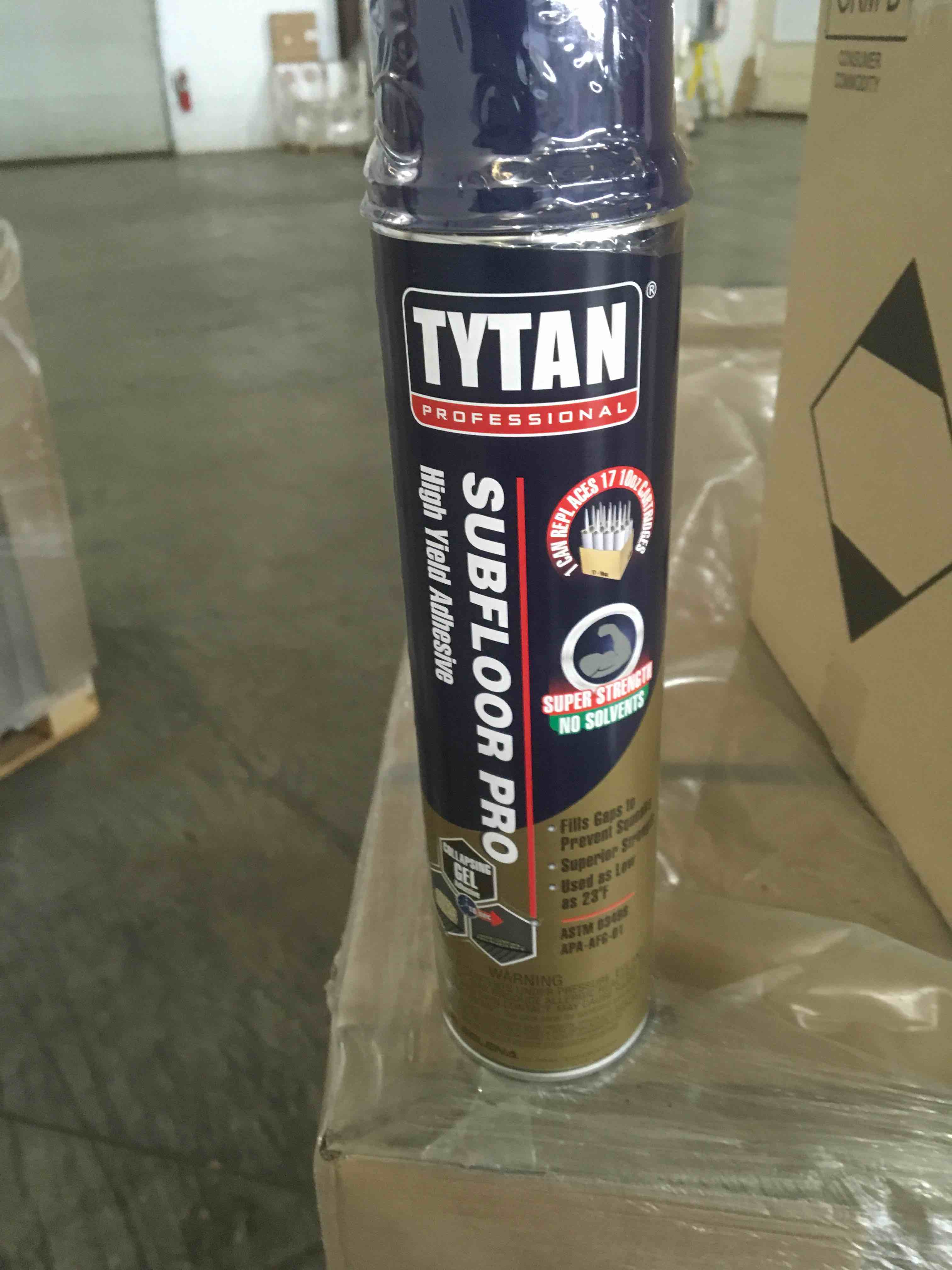  Tytan Pro High Yield Subfloor Adhesive Box of 12