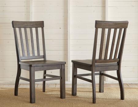 Steve Silver CY400SK Cayla Collection CY400SK 24" Side Chair with Slat Back, 
