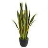 26 in. Indoor Sansevieria Artificial Plant