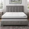 Lodge 12 in. Full Made in USA Firm Hybrid Mattress Cool Airflow with Edge to Edge Pocket Coil, Bed in A Box, Ottopedic