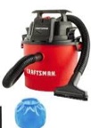 Craftsman 2.5 gallon wet/dry vac