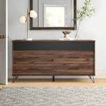 (( BOX 2 of 2 ONLY )) Jerral 7 Drawer Double Dresser - Box 2