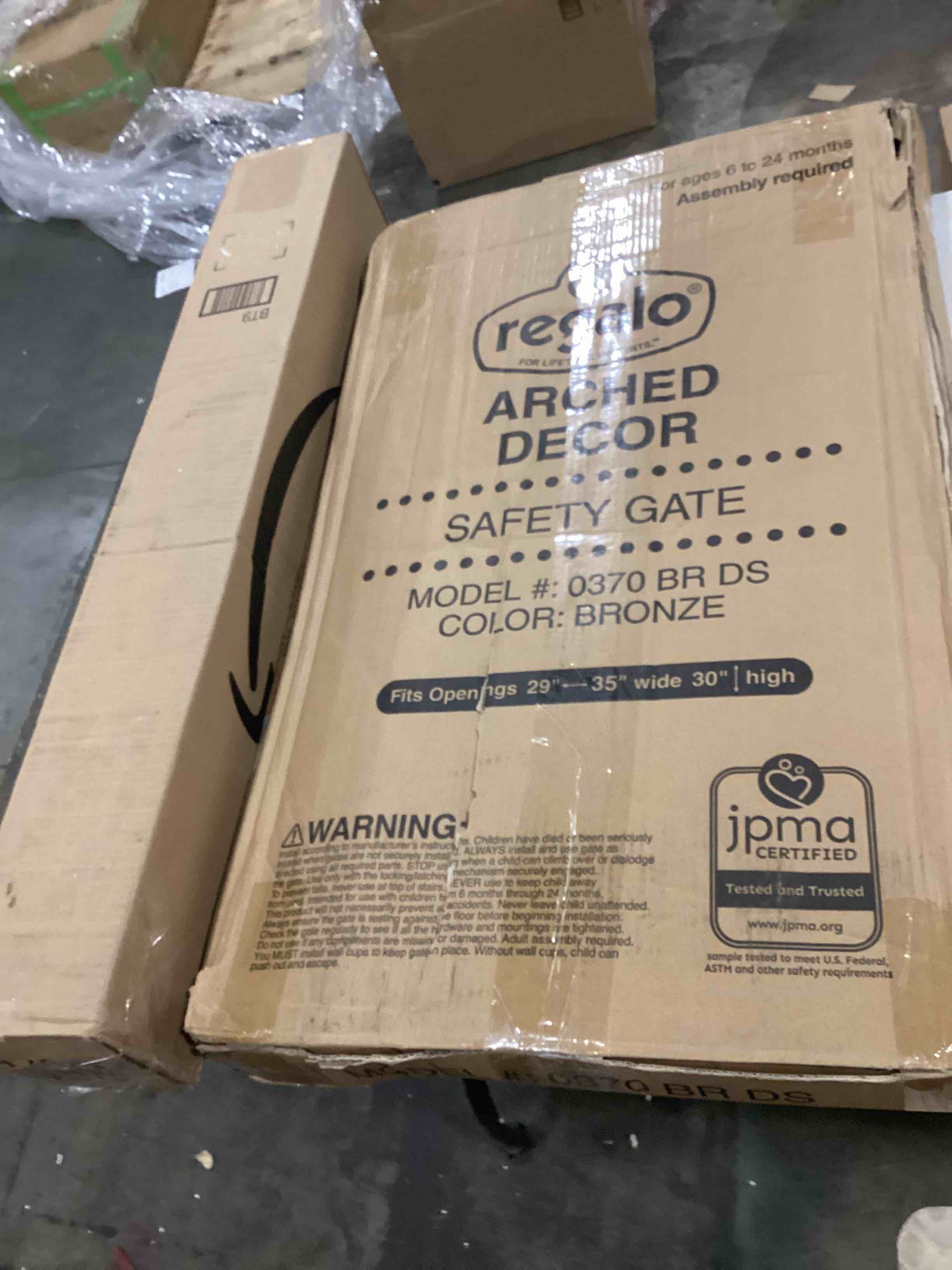 Assorted of Baby Gate or Retractable Gate (Includes variety of Models, colors, Brands and Size)