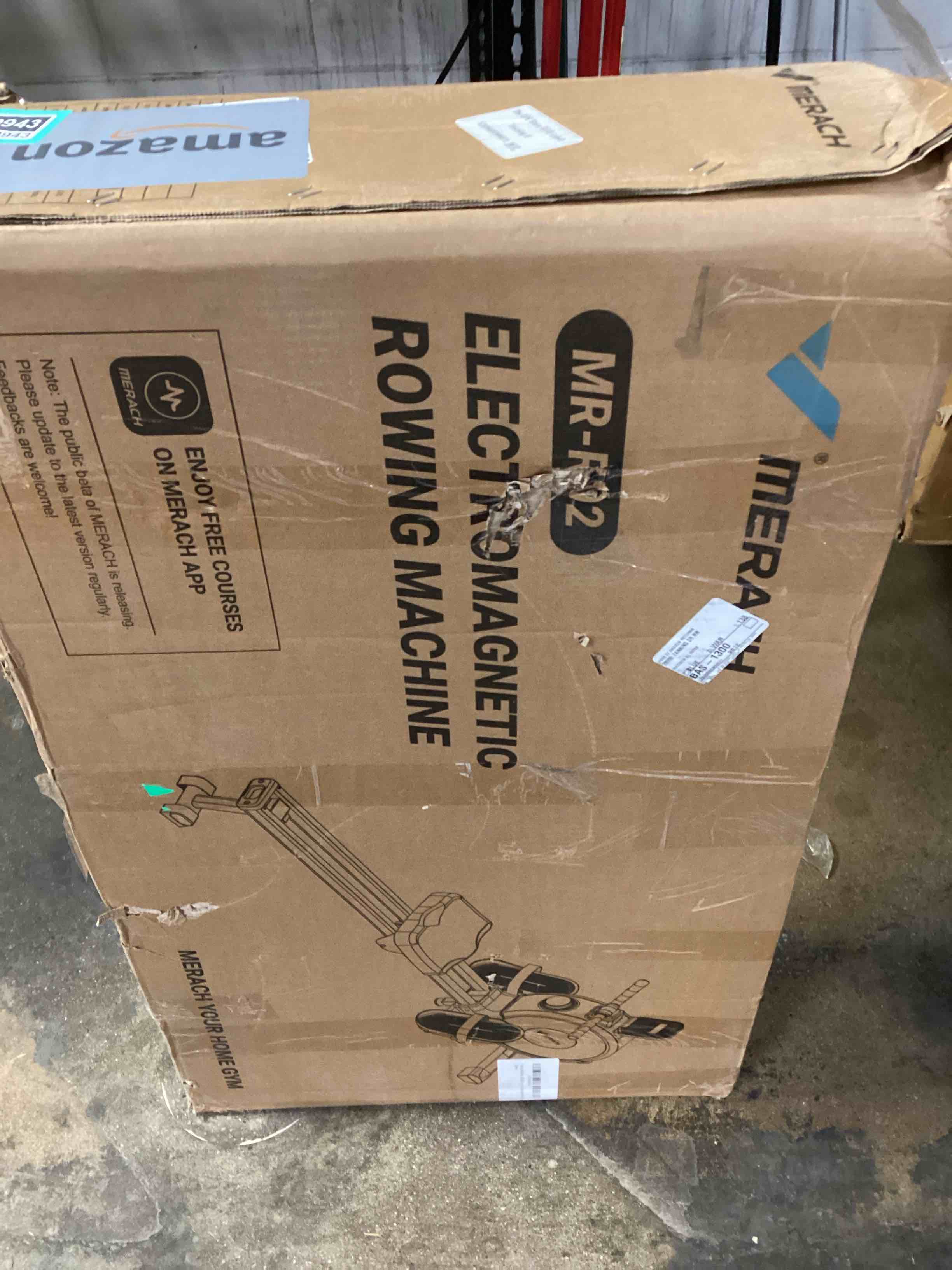 incomplete *similar*merach Mr-r02 electromagnetic rowing machine