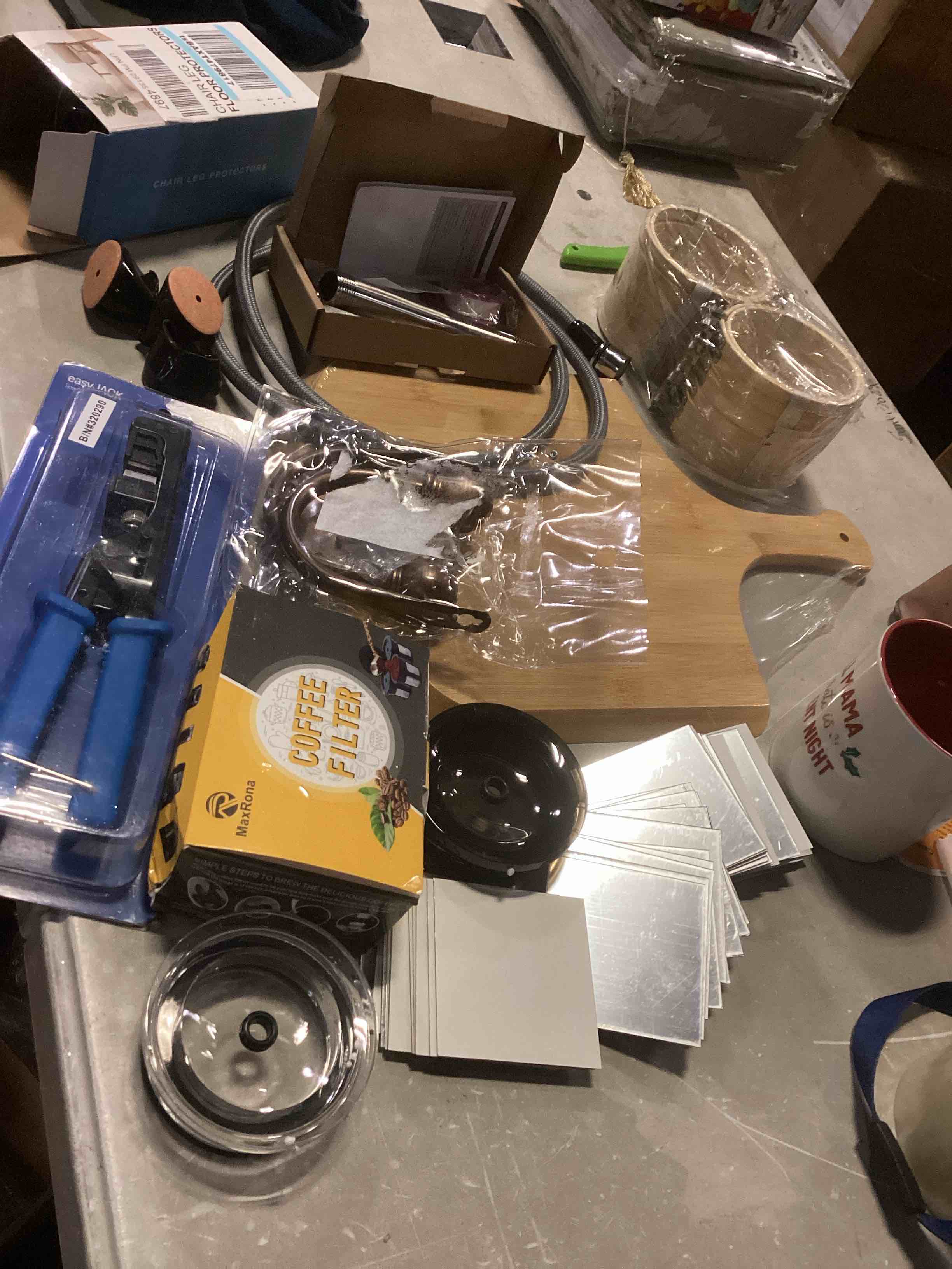 assortment miscellaneous items of home accessories 