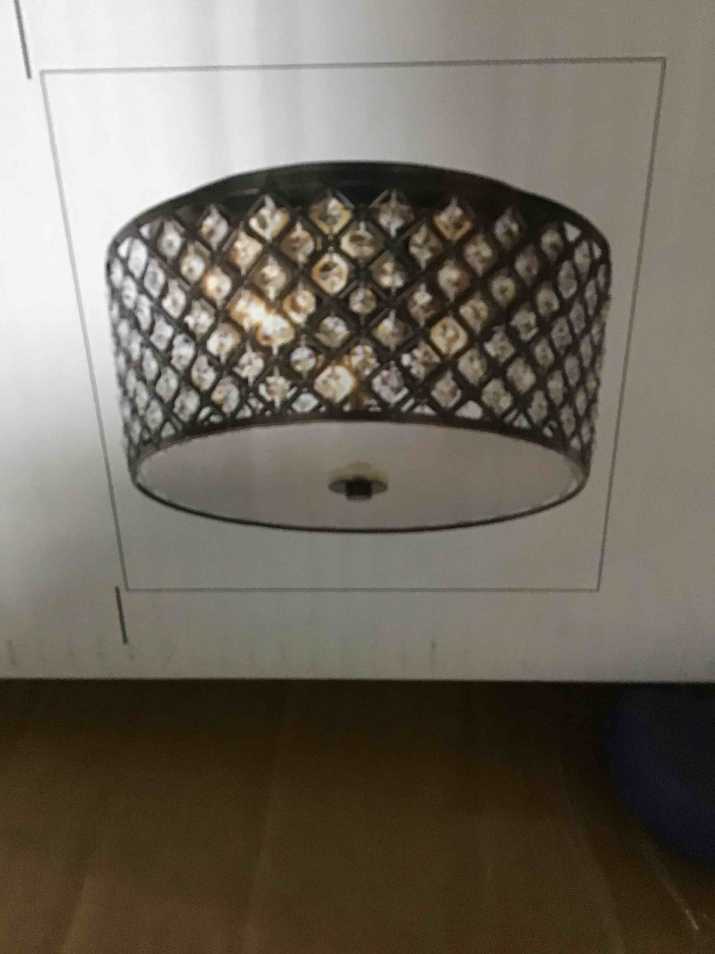 Sabatino 3 - Light 11.8'' Flush Mount