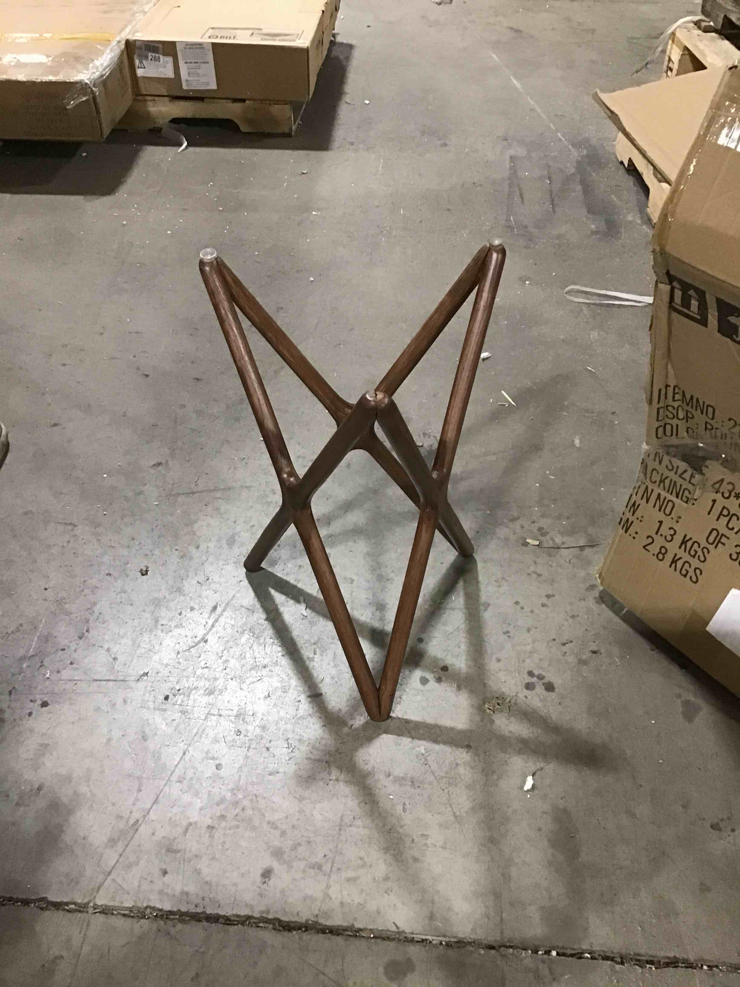 Round Side Table ( base only) ( no stock photo) 