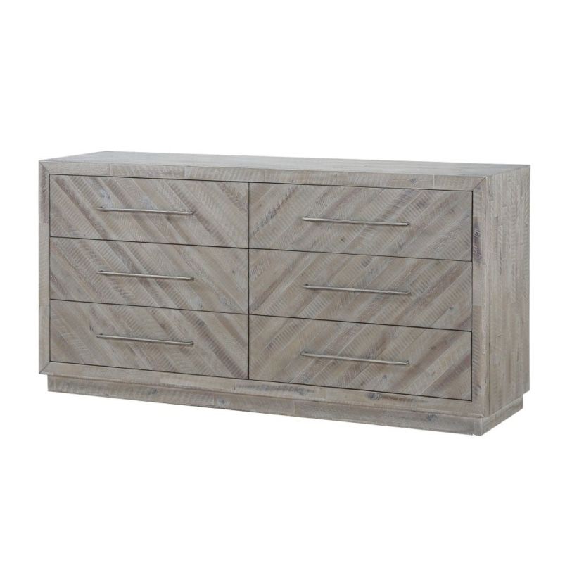 Modus Furniture Alexandra Dresser in Rustic Latte 5RS382