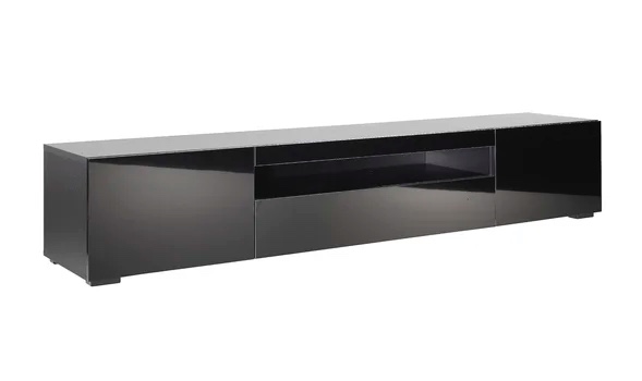 Gerniot 78.74'' Media Console By Orren Ellis black gloss (similar to stock image, incomplete, box 2 of 2 only) 