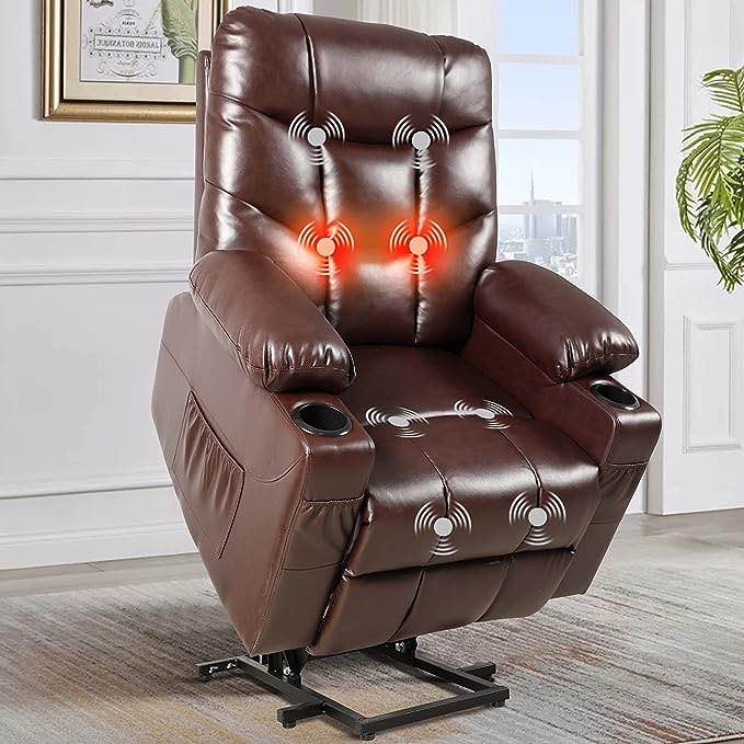 3HK7036PURE-A/ recliner sofa dark brown 