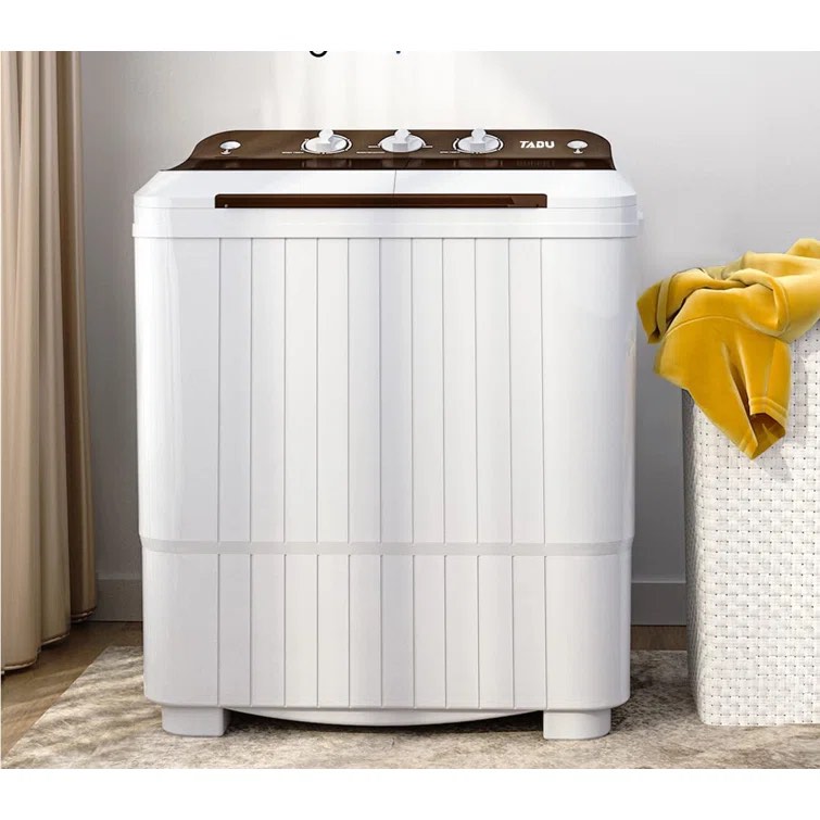 16.5 cu. ft. High Efficiency Portable Washer & Dryer Combo in White 