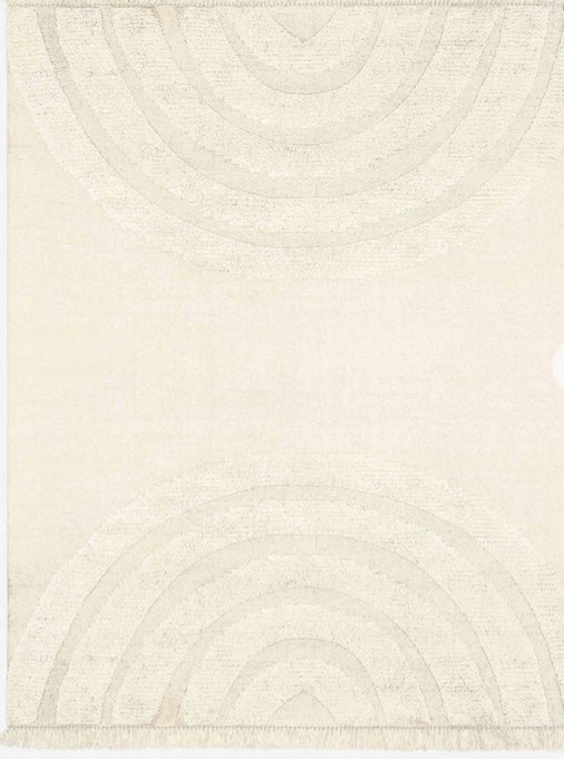 ARCHES RUG, NATURAL BY SARAH SHERMAN SAMUEL 9' X 12' A01501057