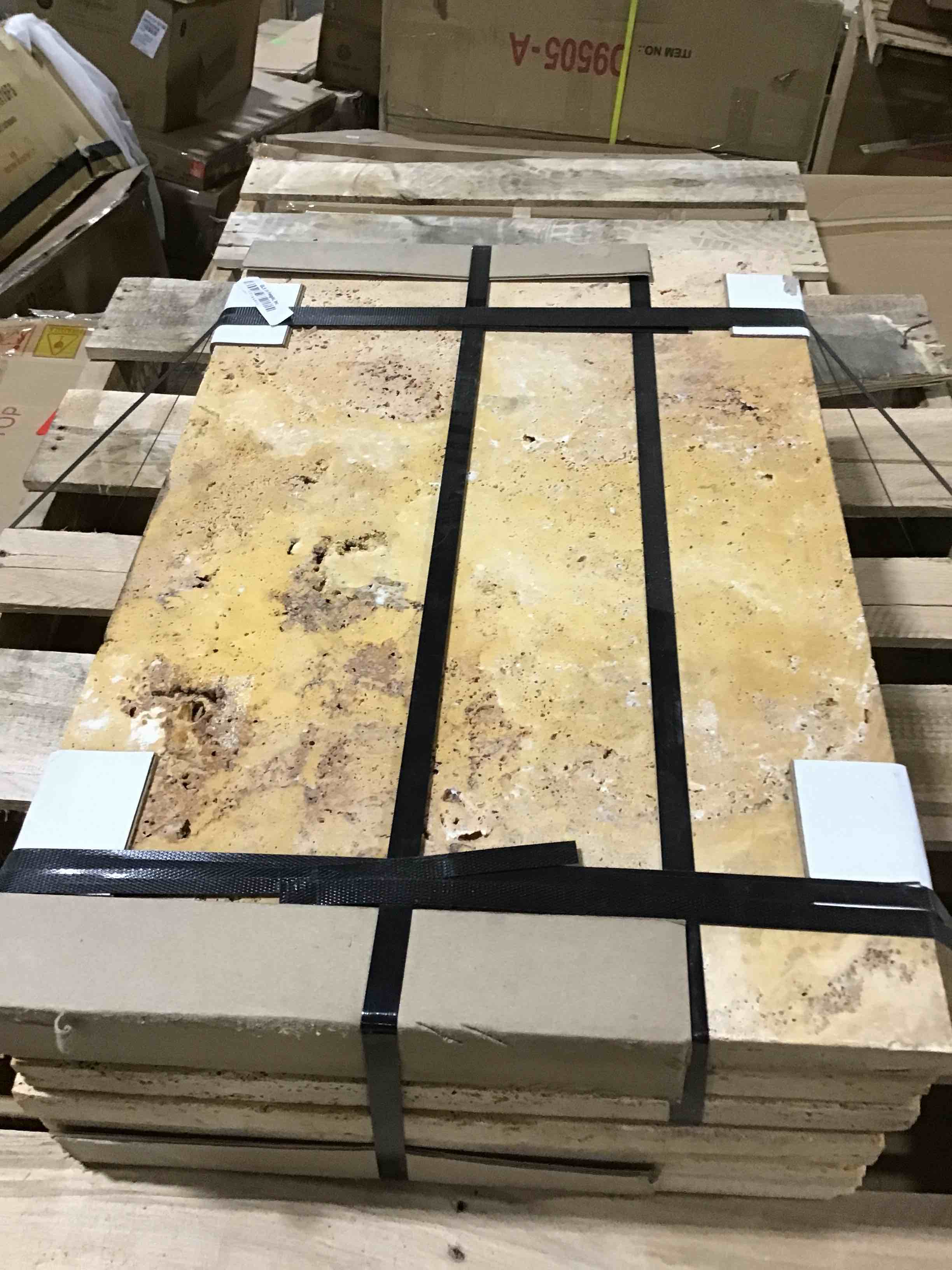 24”X16”X1 1/8” Marble slabs (6 pieces)