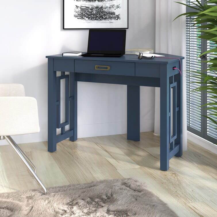 Fontana Blue Madonna 40'' Desk