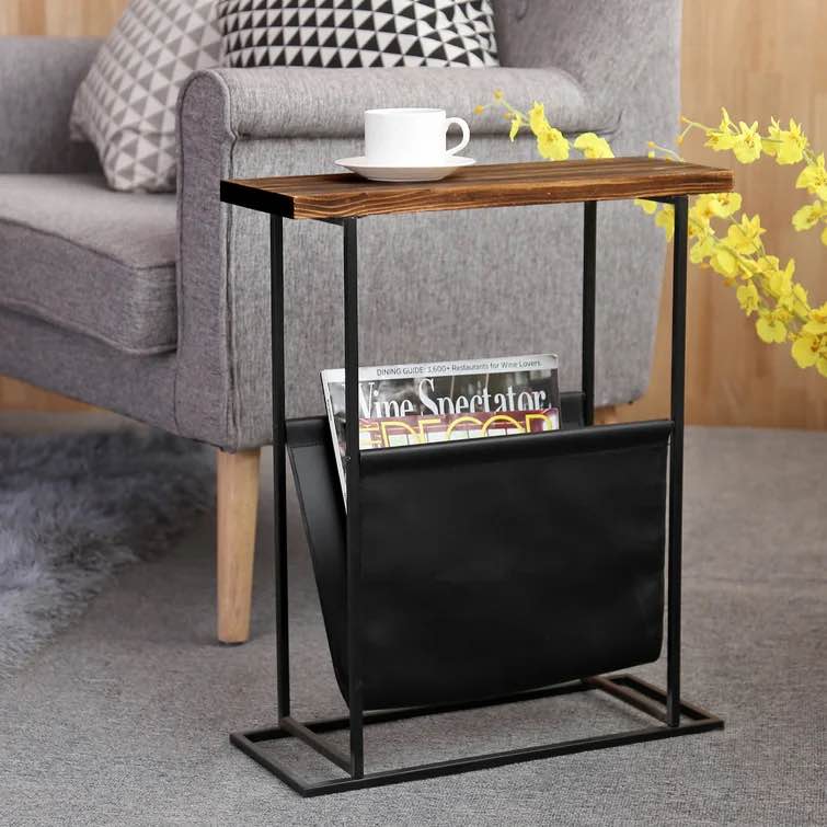 Sayida 21.7'' Tall Narrow End Table