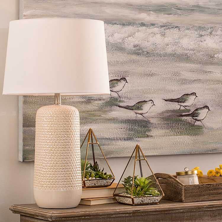 Beige Lamp