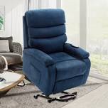Caroline Lift Assist Power Recliner blue 