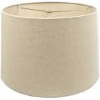 beige lamp shade 