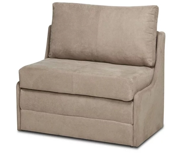 Albany convertible loveseat sleeper cocoa
