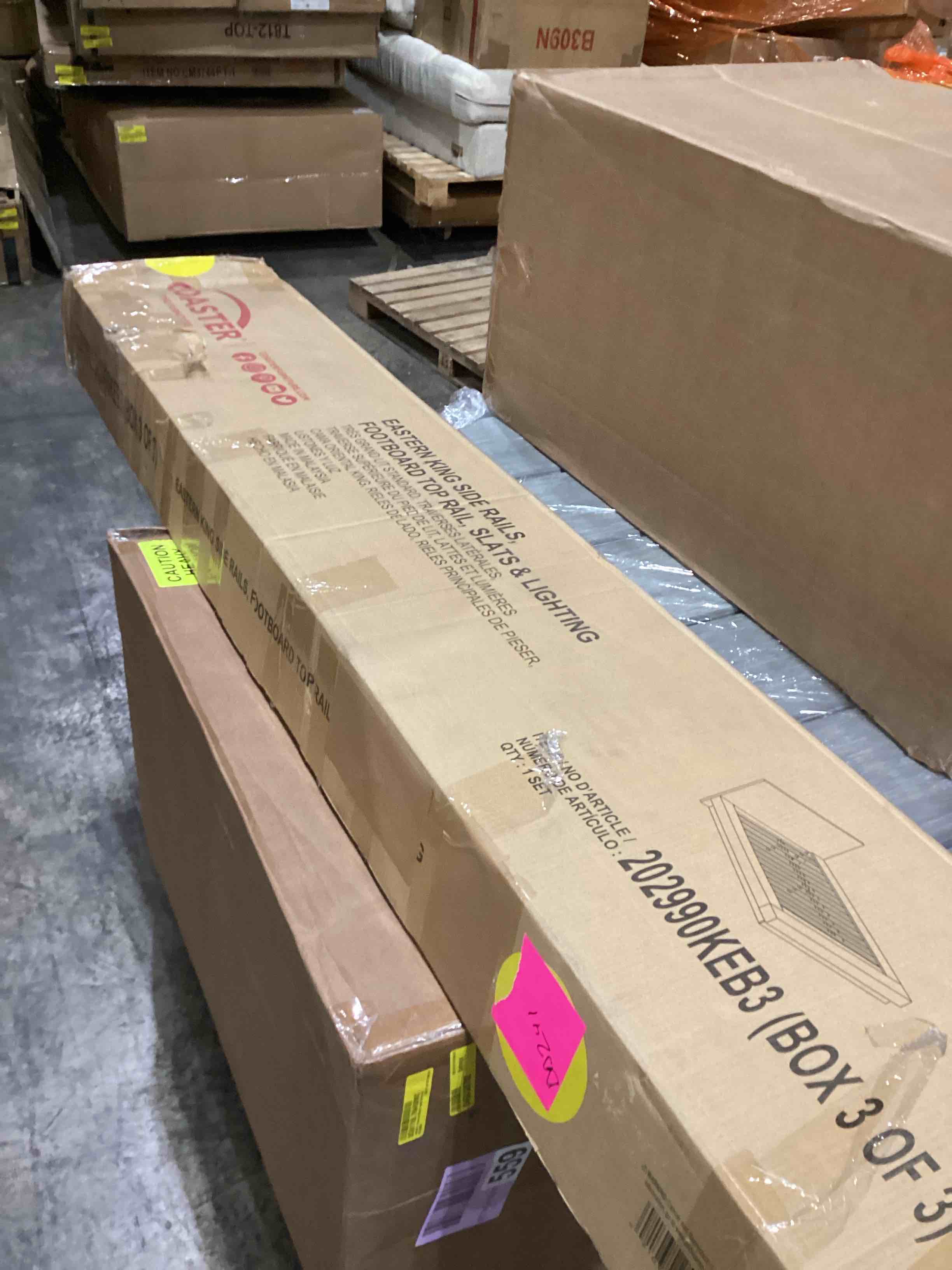 coaster eastern king side rails 