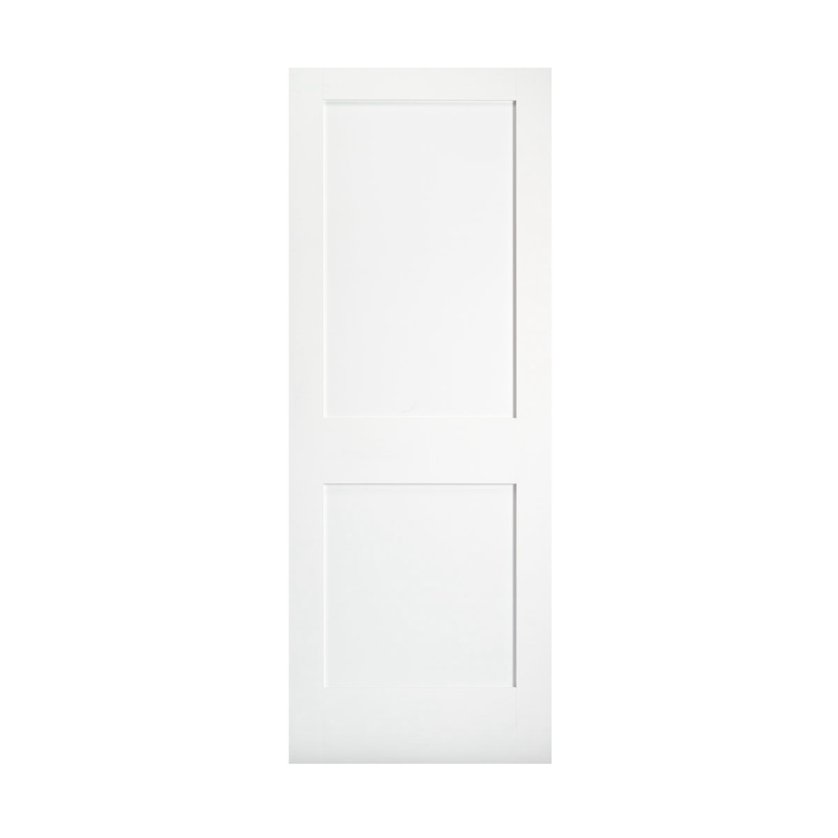 2 Panel Primed Shaker Style Bifold